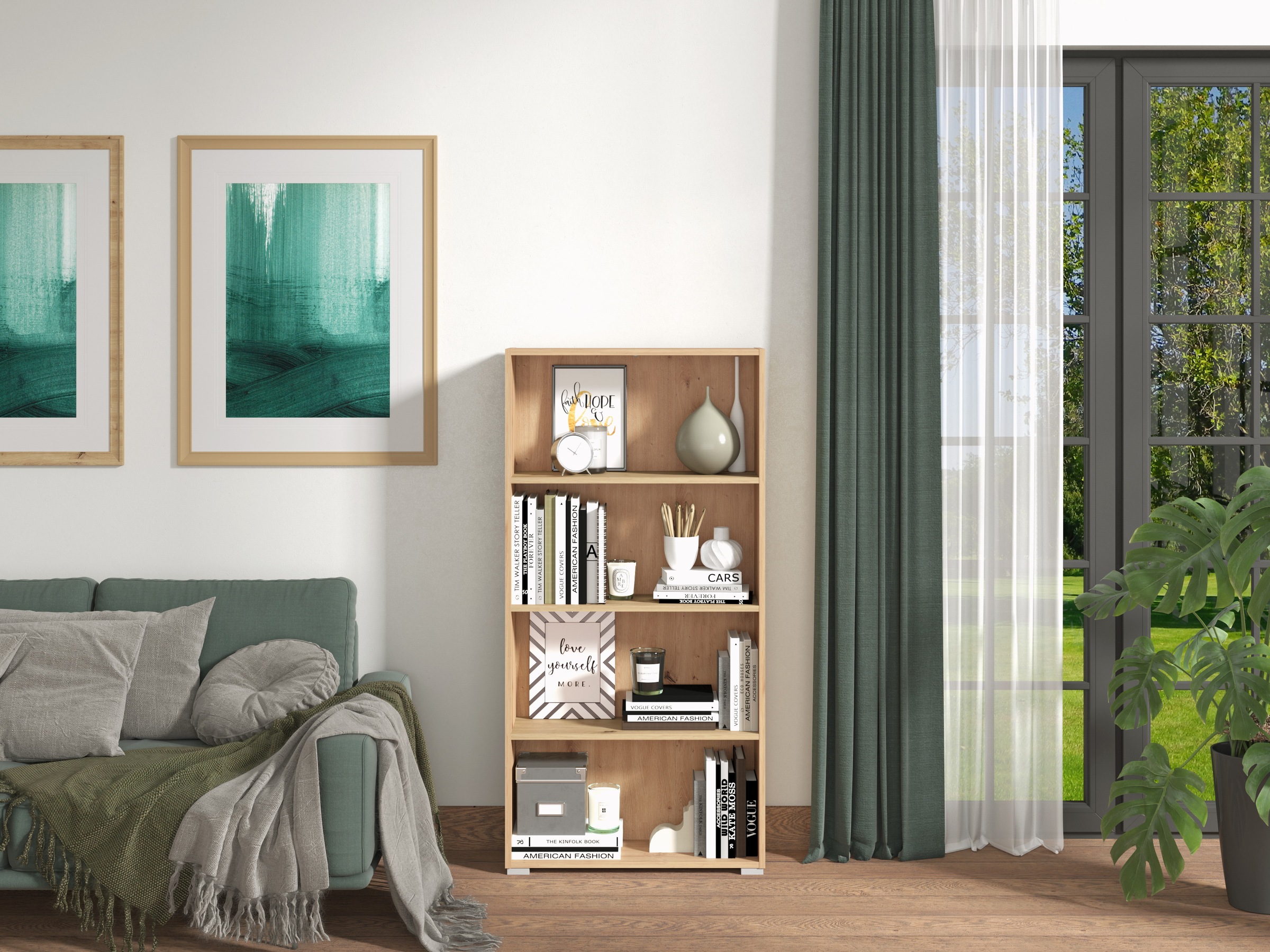 OTTO home Aktenregal "Tomar Regal Bücherregal" Bücherregal