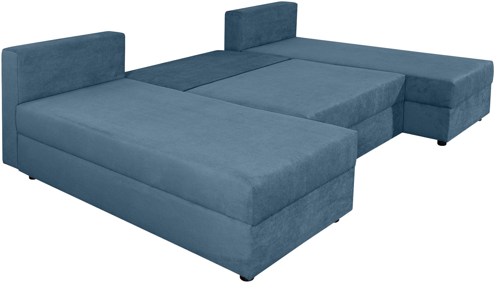 COLLECTION AB Wohnlandschaft »Pico U-Form«, Wohnlandschaft,2 X Ottomane,Polyätherschaum Polsterung