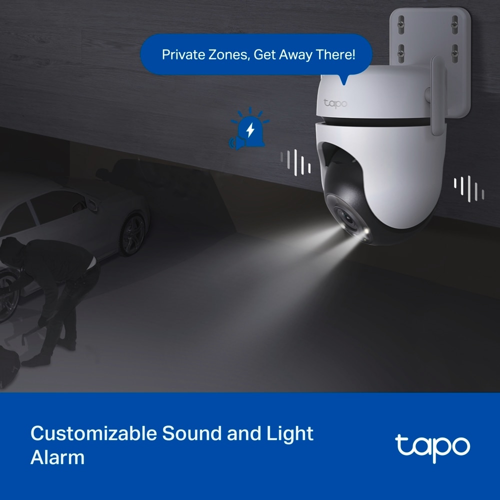 TP-Link Überwachungskamera »Tapo C520WS Outdoor Pan/Tilt Security IP«, Aussenbereich