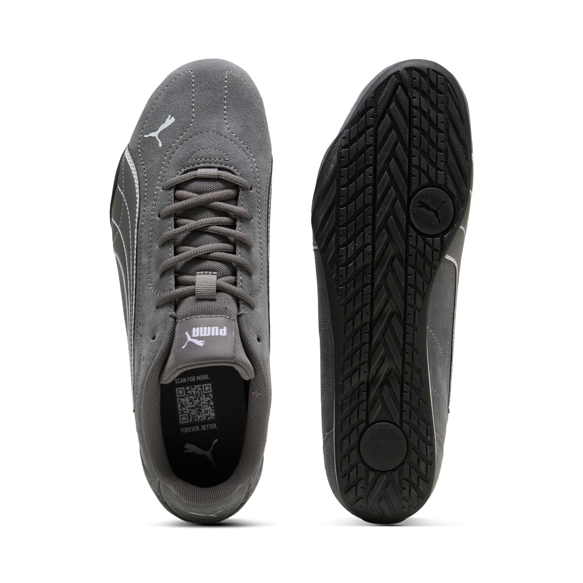 PUMA Sneaker »CATCH SD«  für sportliche und lässige Looks, mit Leder-Obermaterial