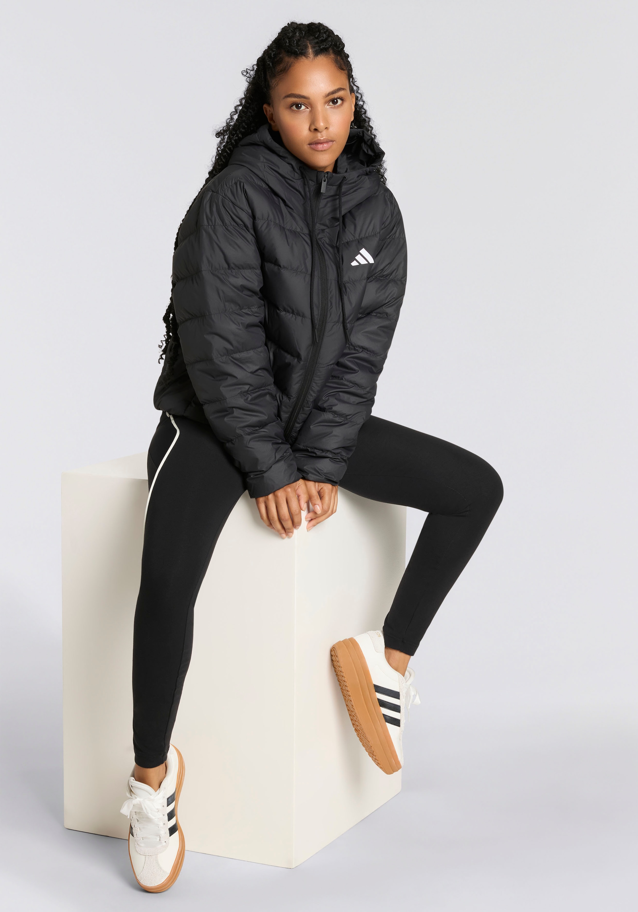 adidas Sportswear Steppjacke »W ESS LD HD JKT«