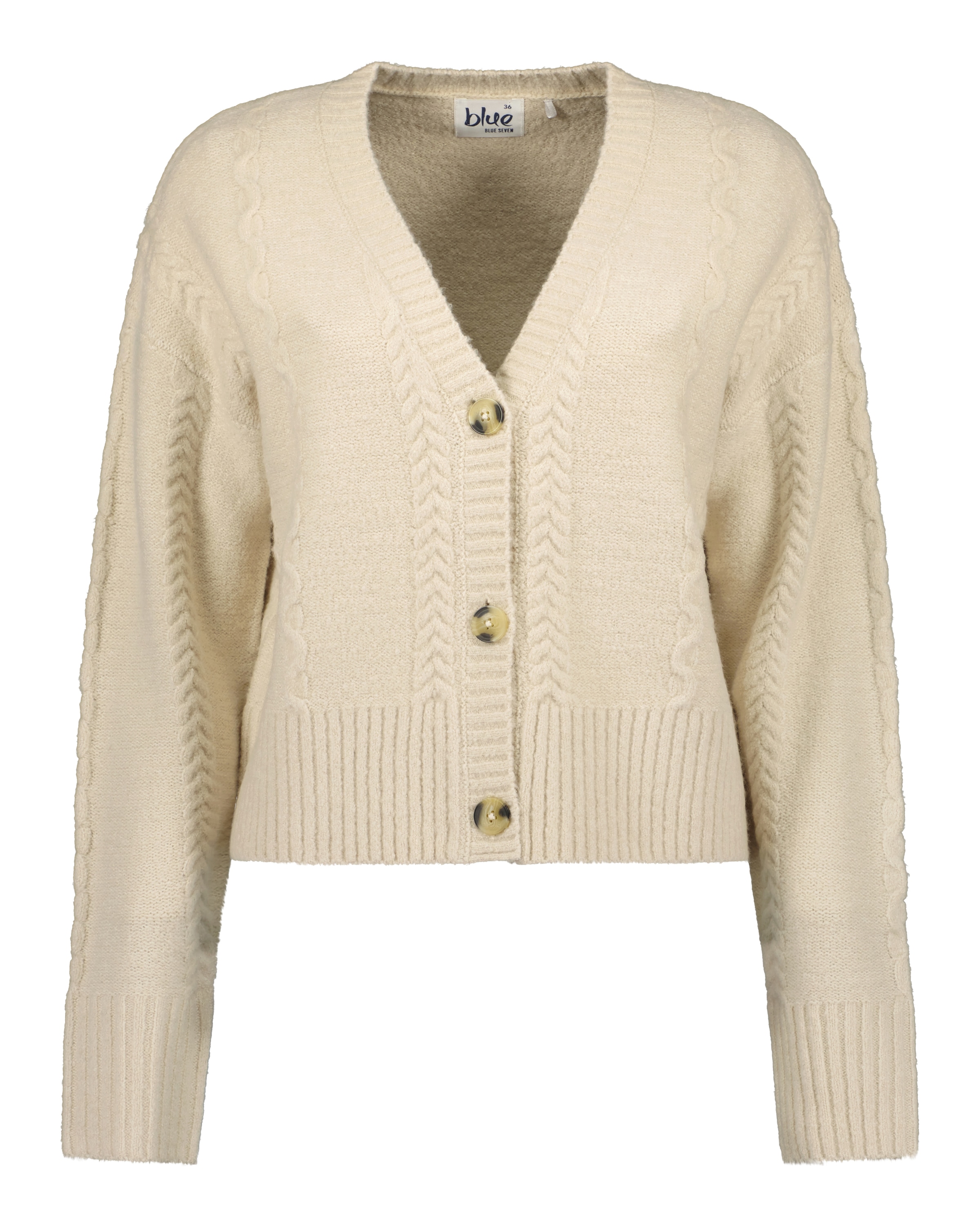 Image of Blue Seven Strickjacke "Strickjacke mit V-Ausschnitt" 1