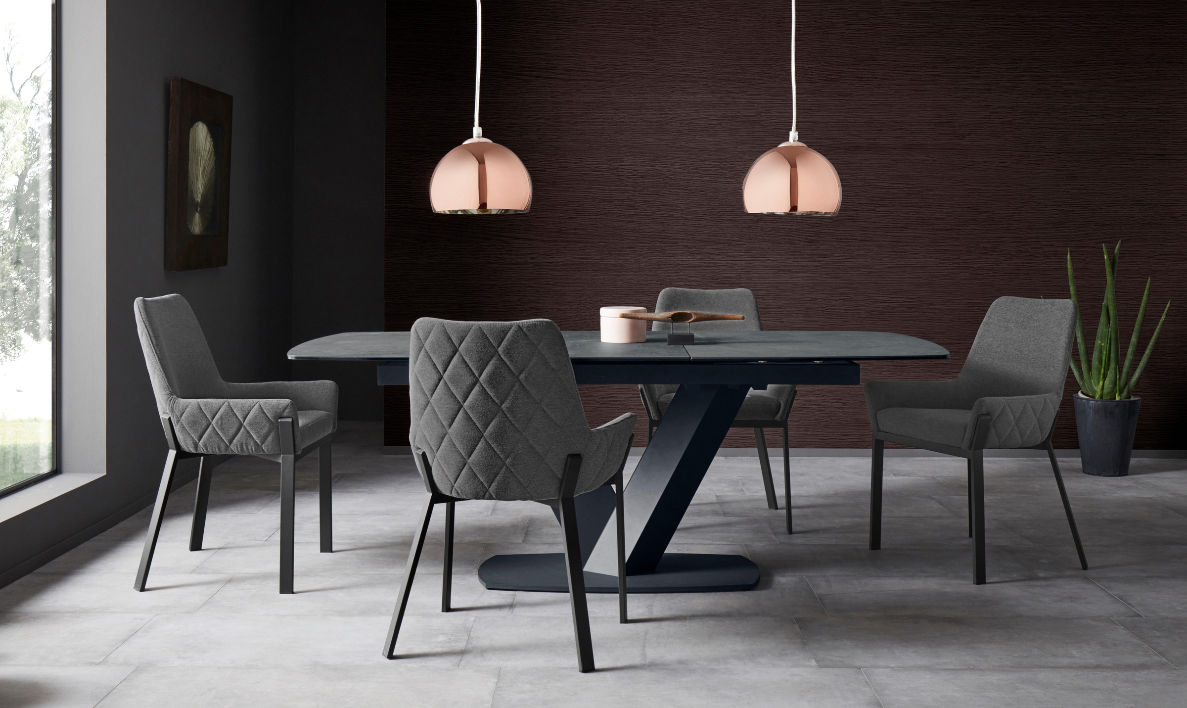 Places of Style Stuhl »Lome, TOPSELLER!, OTTOs Choice«, (Set), 2 St., Webstoff