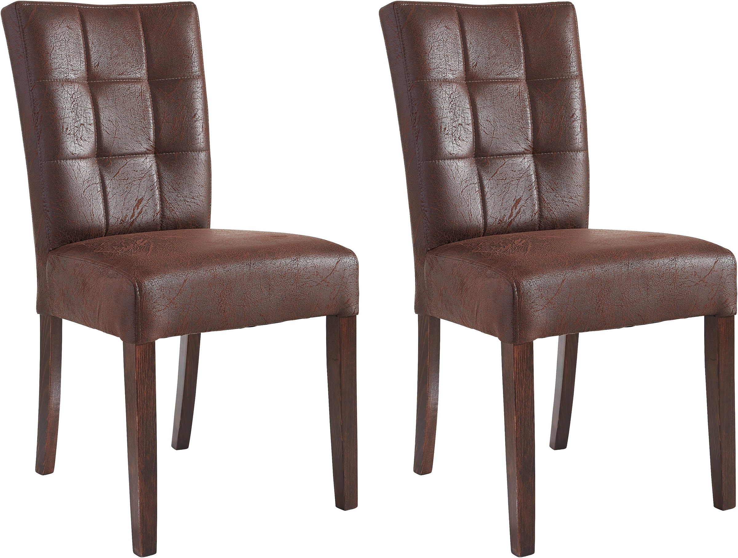 Home affaire 4-Fussstuhl »Talia«, (Set), 2 St., Webstoff