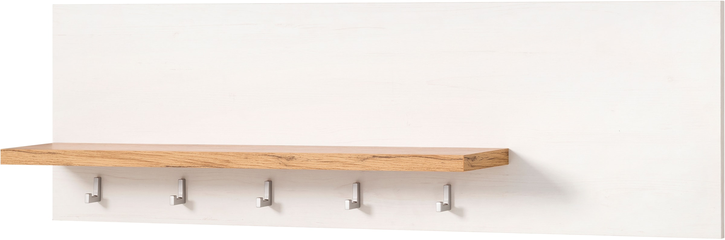 GOODproduct Küchenzeile »KS-Westminster, Pantryküche im Landhaus Stil, hochwertige Metallgriffe« Set,  Breite 257 cm, Kommode, Wandpaneel, Stauraumschrank, Herdumbau