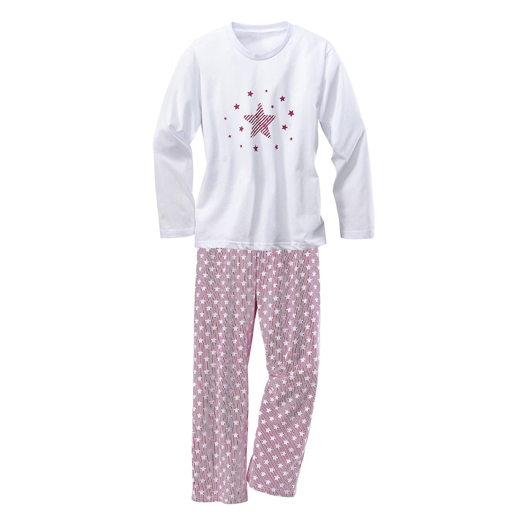 petite fleur Pyjama, (Set, 4 tlg., 2 Stück)