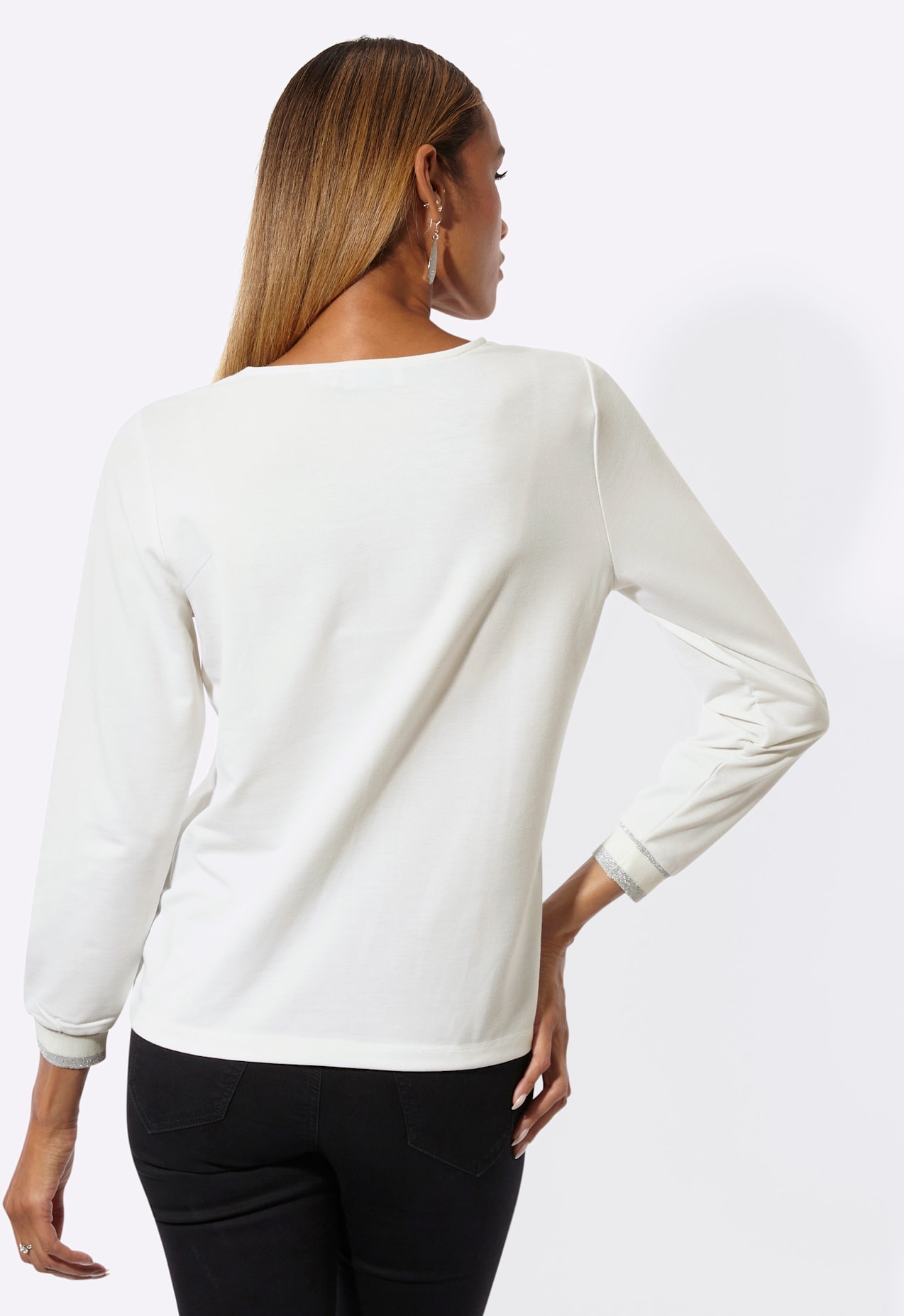 creation L Langarmshirt »Druck-Shirt« 1