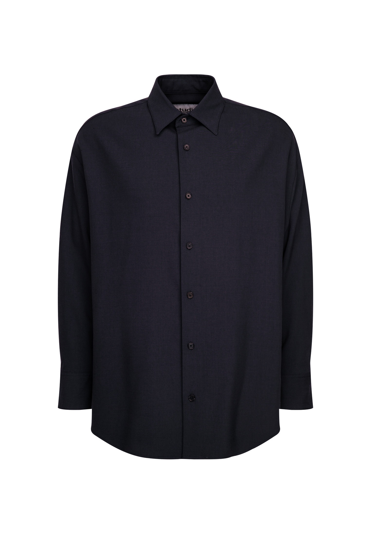 studio seidensticker Businesshemd »Studio« Oversized 1/1 Kentkragen Uni