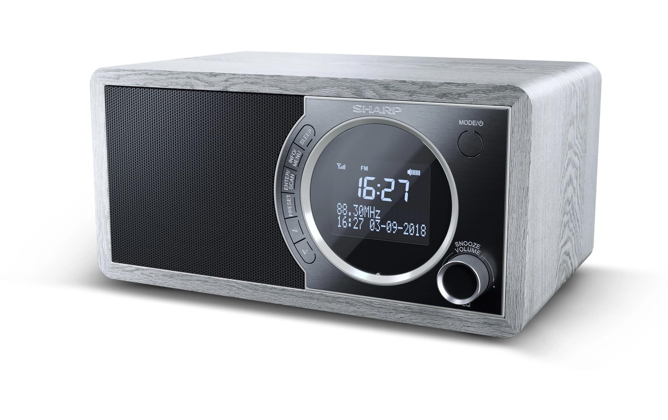 Digitalradio (DAB+) »DR-450 Grau«, (Bluetooth Digitalradio (DAB+)-FM-Tuner)