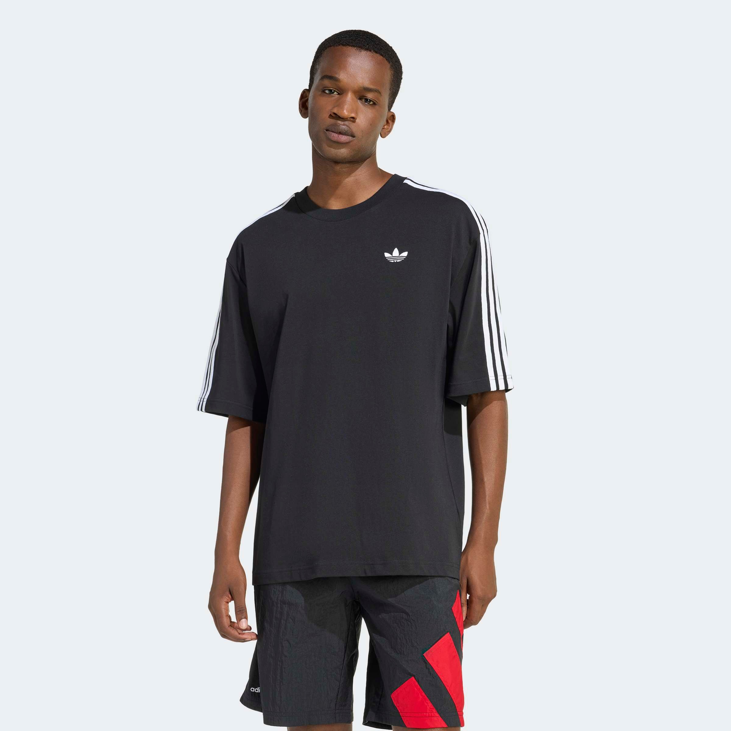 adidas Originals T-shirt »ADICOLOR 3-STREIFEN OVERSIZE«