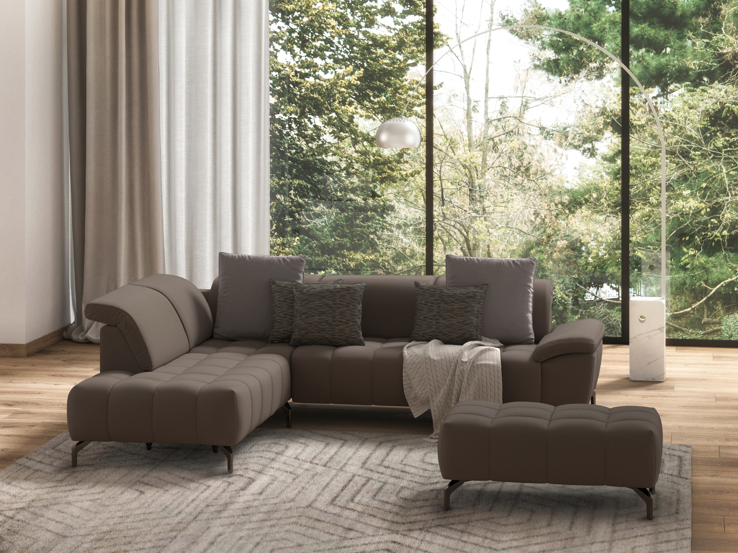 sit&more Hocker »Cool«, mit schwarzen Füssen