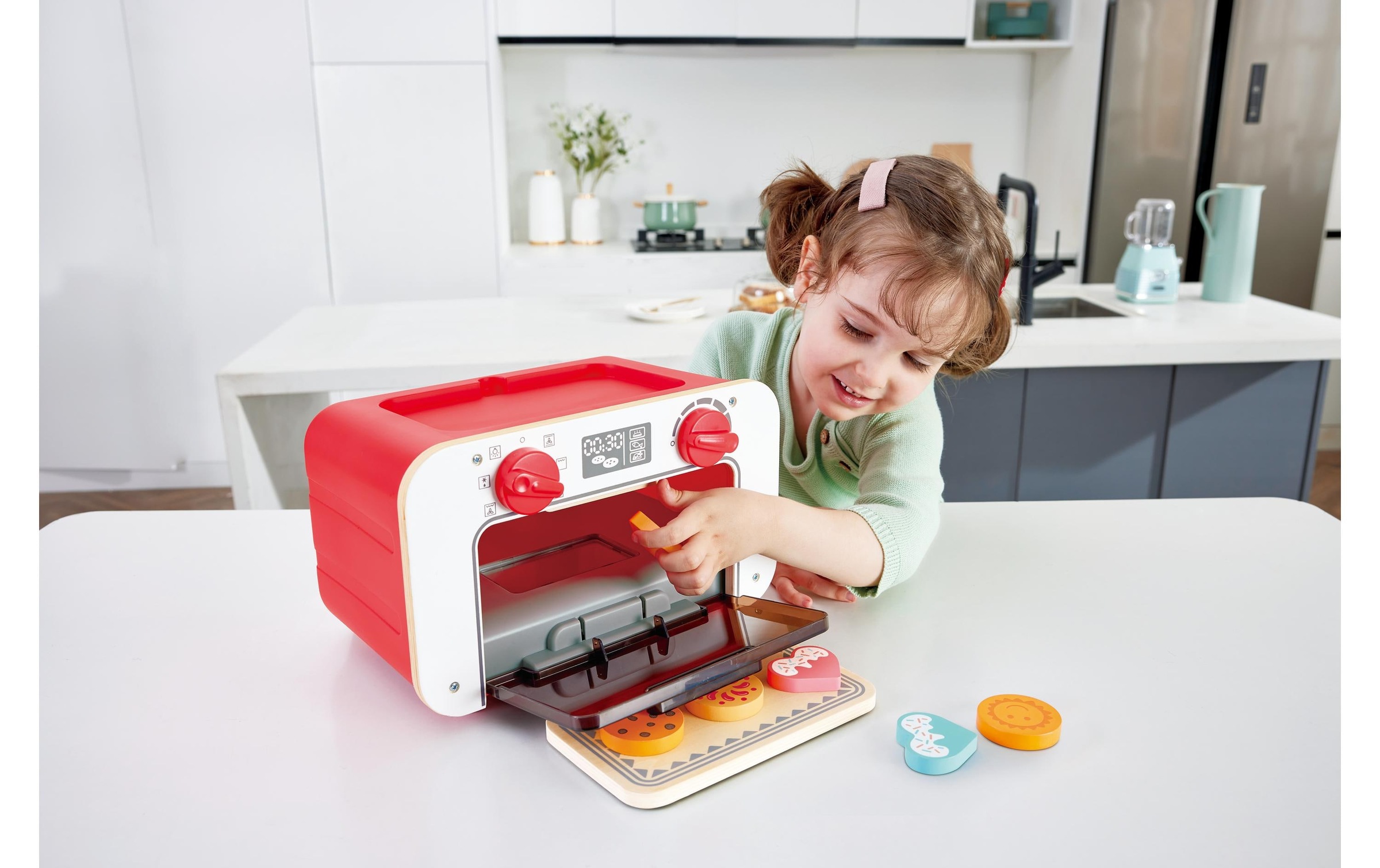 Hape Kinder-Küchenset »Mein Backofen mit Zauberkeksen«