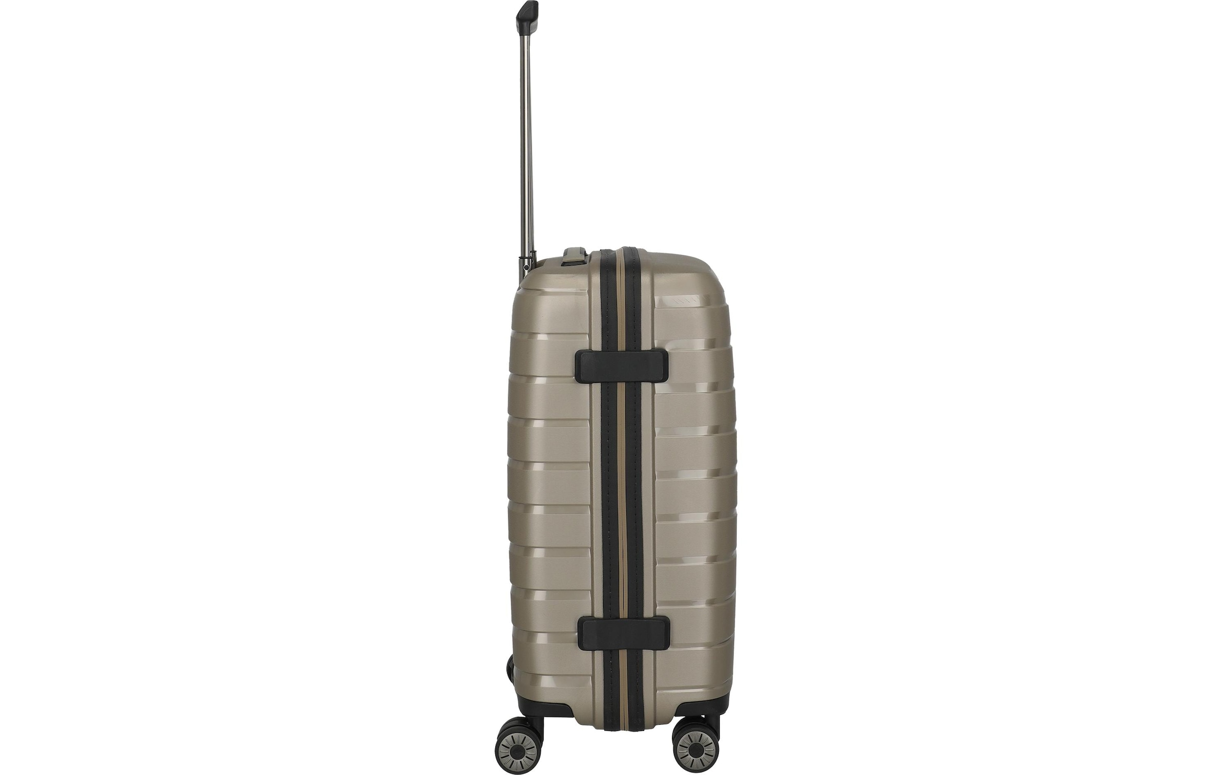 travelite Trolley »AIR BASE Reisekoffer Hartschale« 35 litre 4 Rollen kratzresistenter Oberfläche und cleverer Innenaufteilung