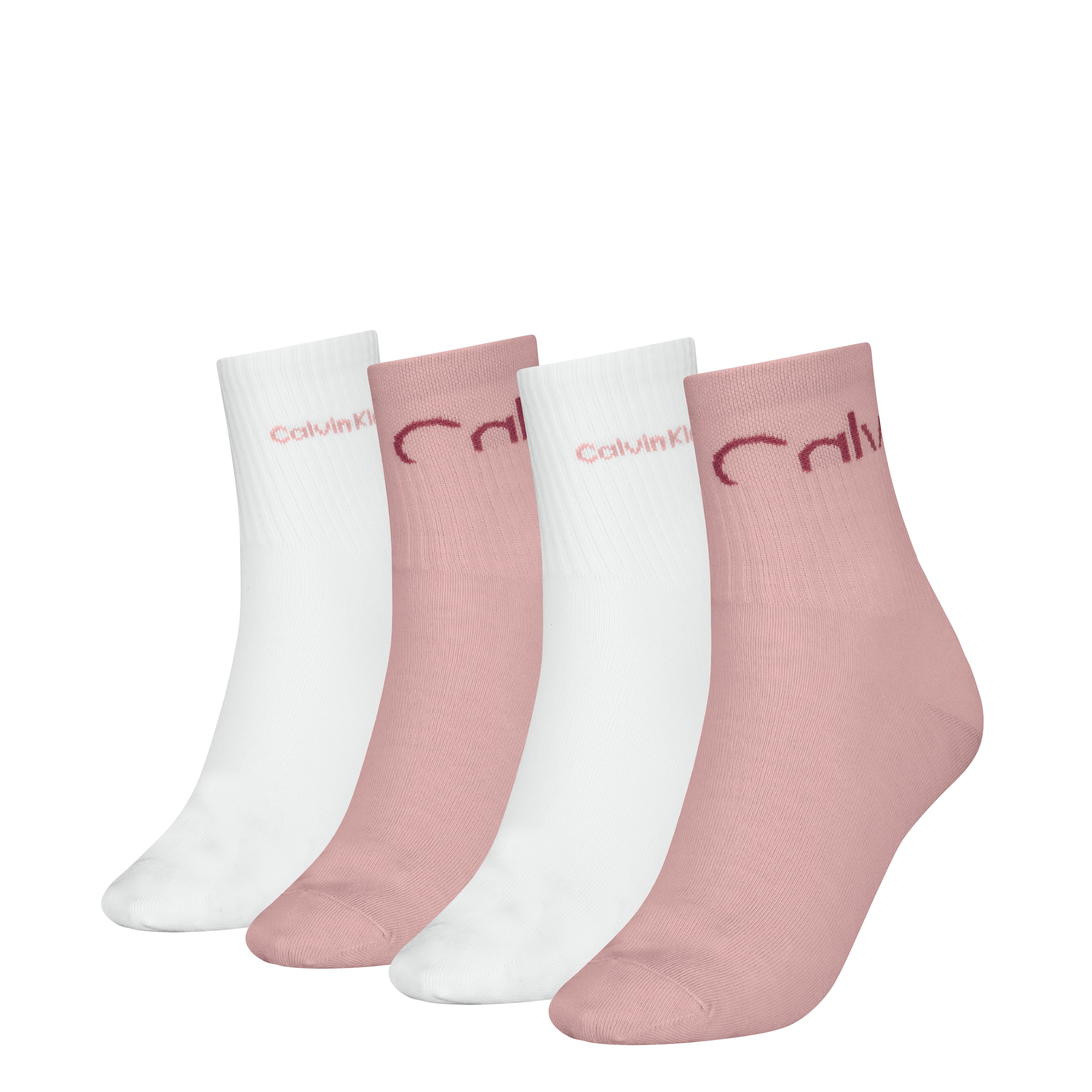 Image of Calvin Klein Jeans Socken "CKJ WOMEN SHORT SOCK CUT LOGO ECOM" 4 Paar