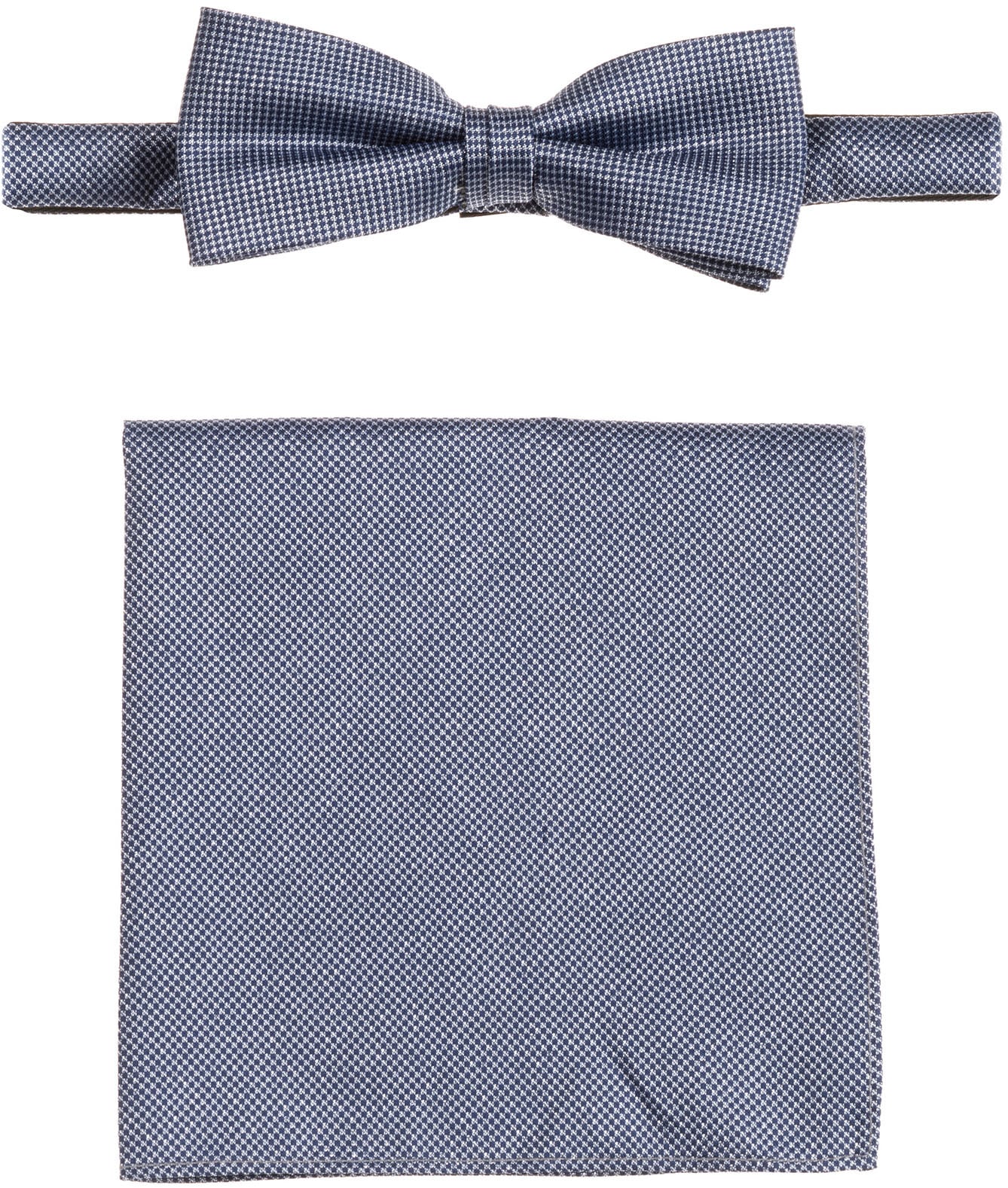 Image of MONTI Fliege (Set, 2-tlg.) Reine Seide, Fliege mit passendem Einstecktuch
