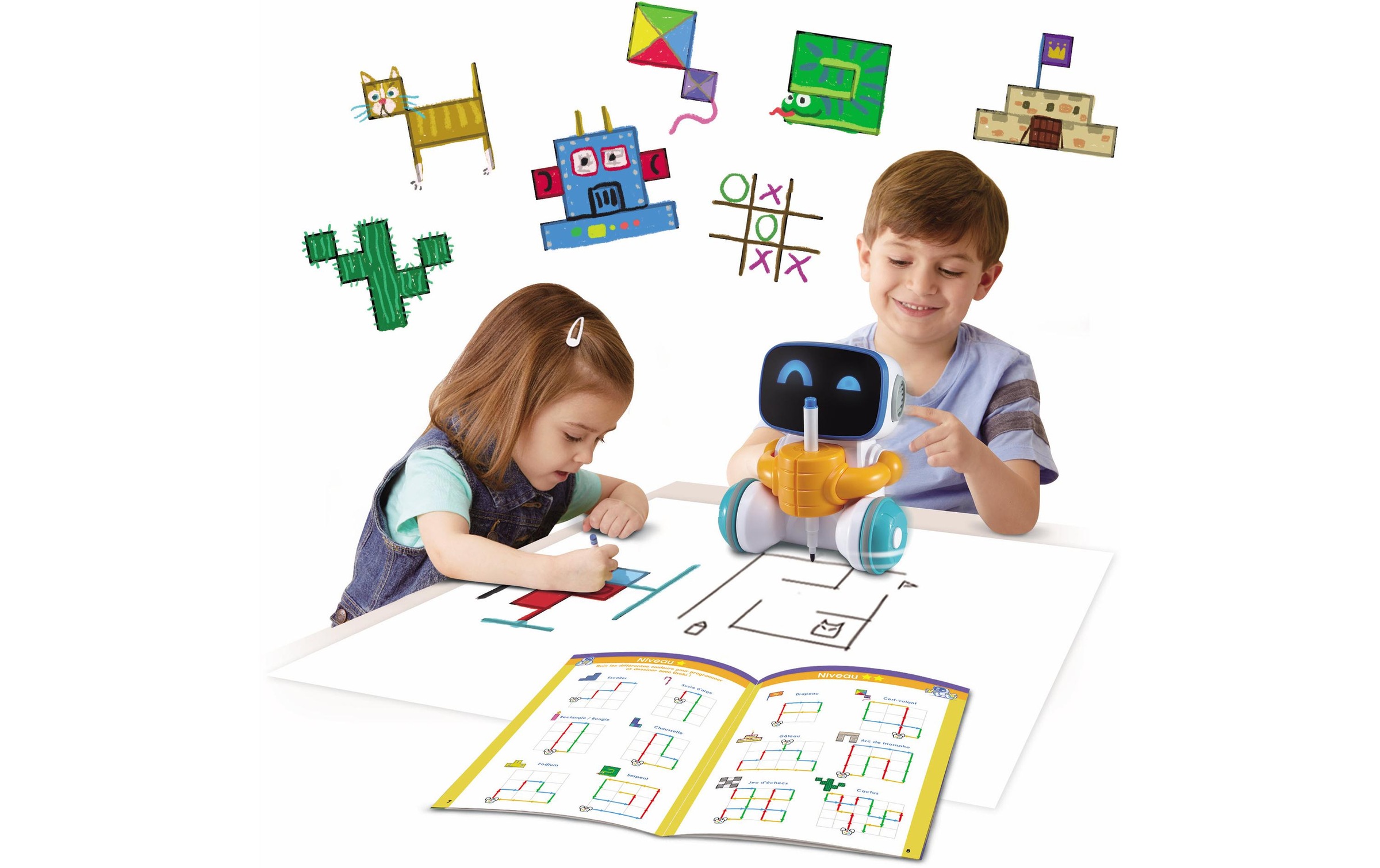 Vtech® Lernspielzeug »Croki, mon robot artiste«