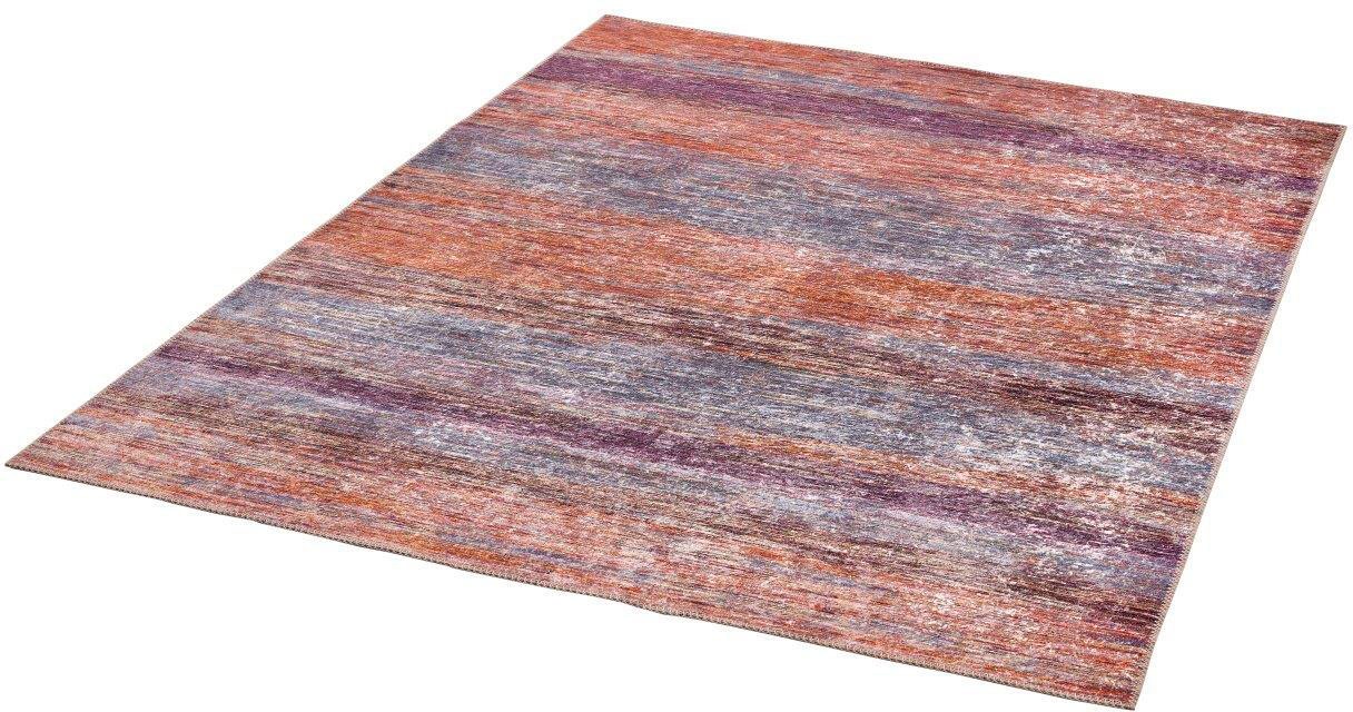 Image of Dekowe Teppich »Harlow«, rechteckig, 4 mm Höhe, Kurzflor, seidig glänzende Optik, Wohnzimmer bei Ackermann Versand Schweiz