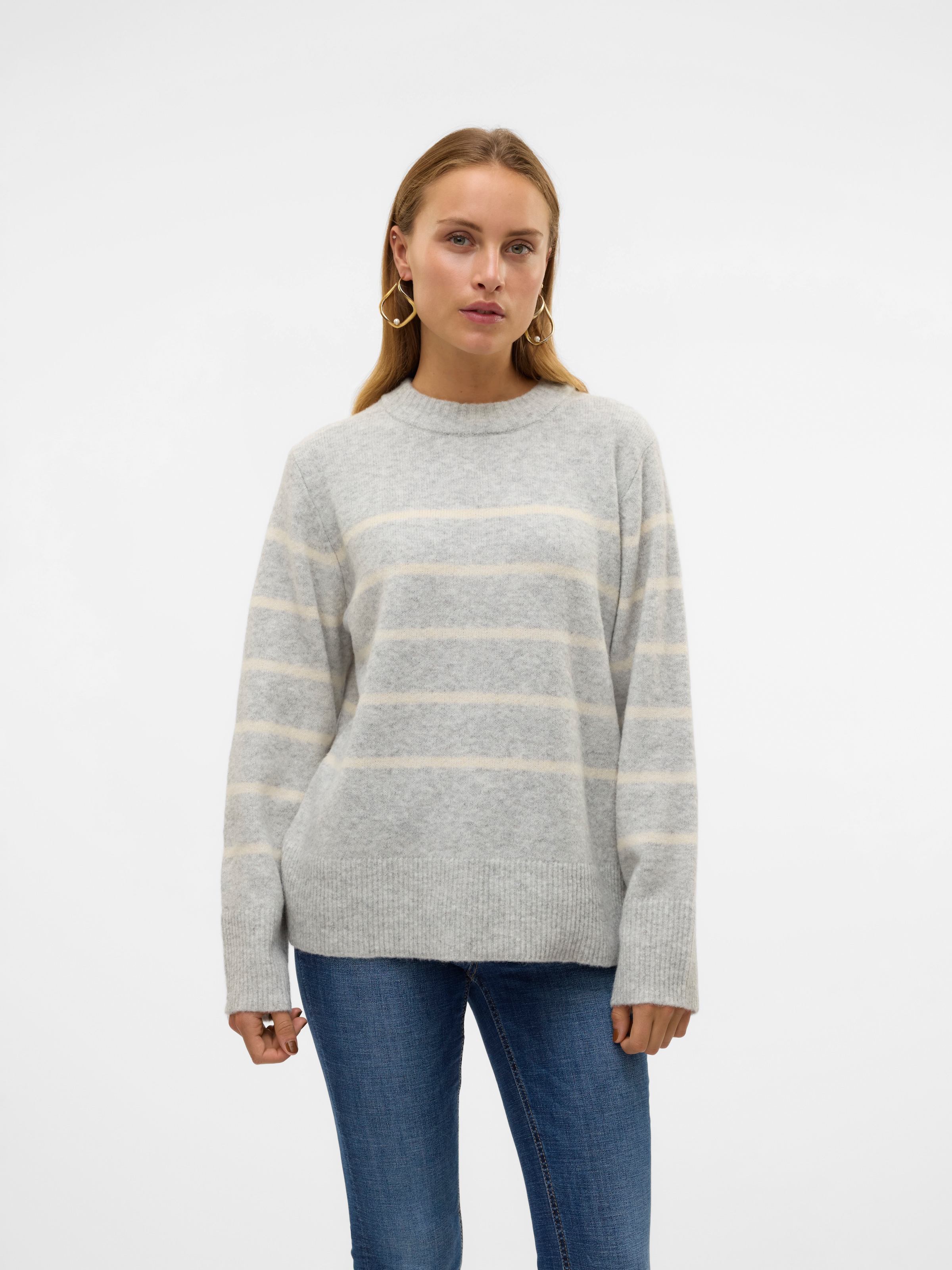 Strickpullover »VMFLAWLESS LS O-NECK PULLOVER GA NOOS«