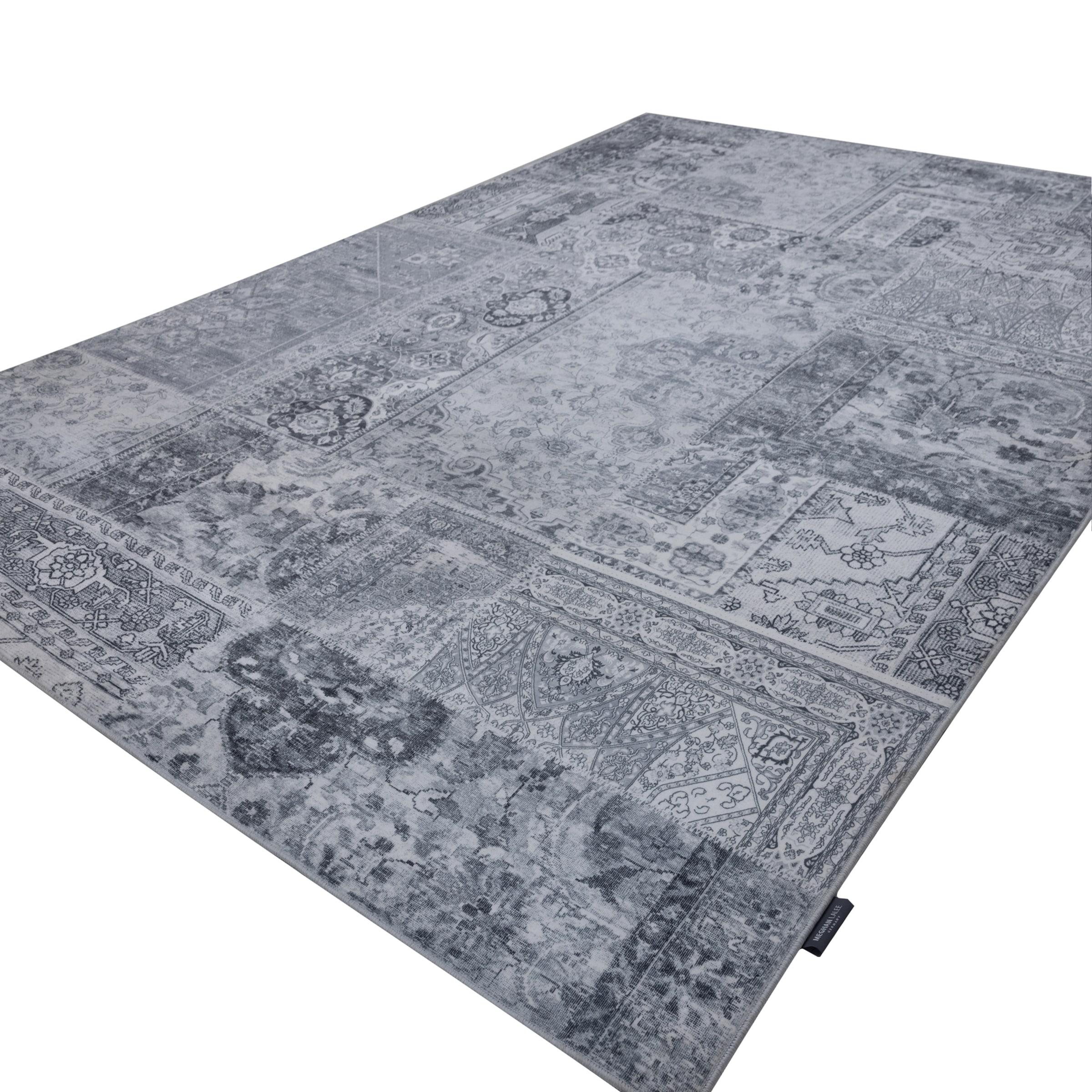 Kayoom Teppich »Visionary 130« rechteckig 8 mm Höhe Kurzflor, Vintage, Patchwork Muster, Modernes Muster