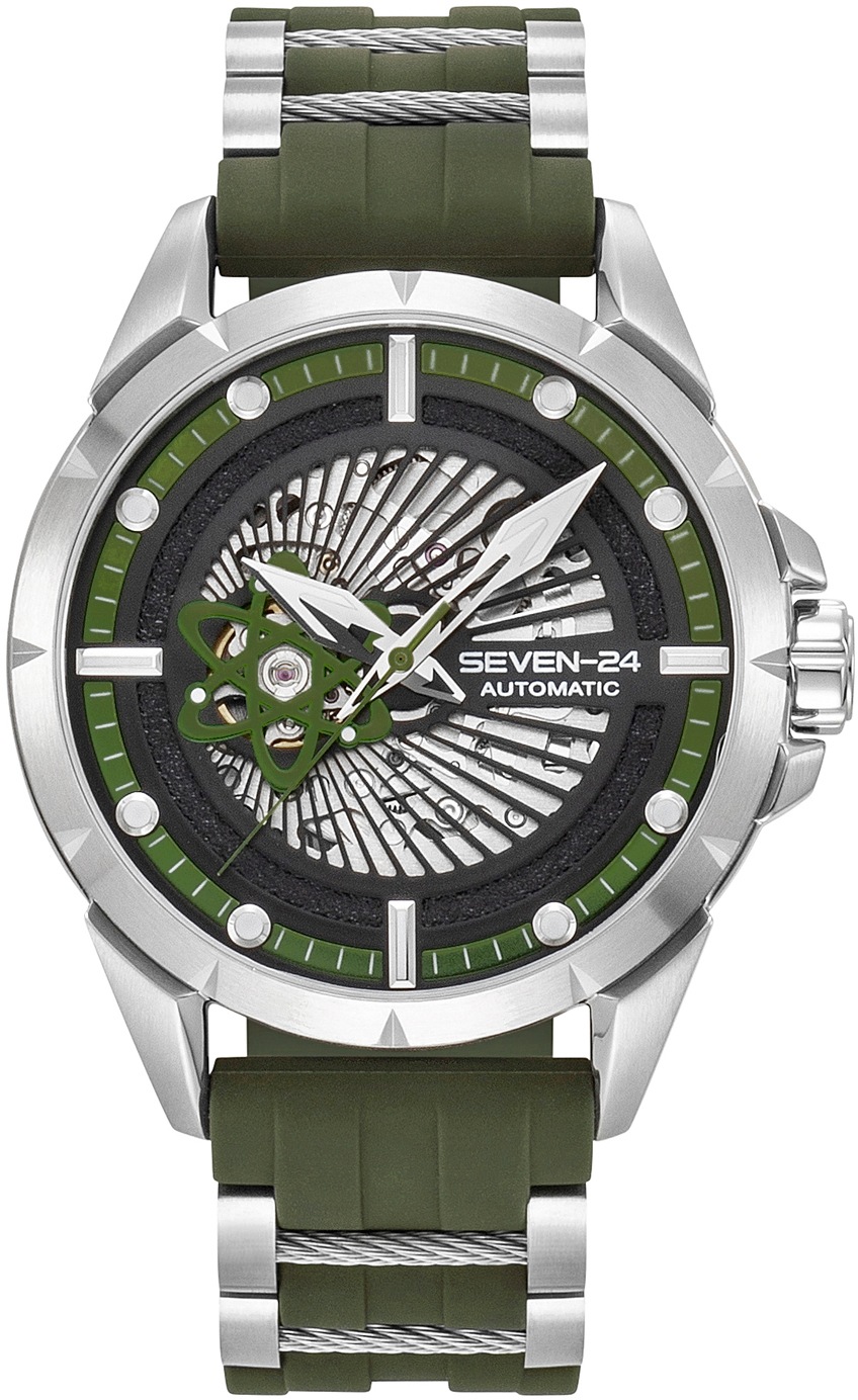 Image of SEVEN-24 Automatikuhr »Seven-24 Atom Army Rubber, SV1259JS-08« bei Ackermann Versand Schweiz