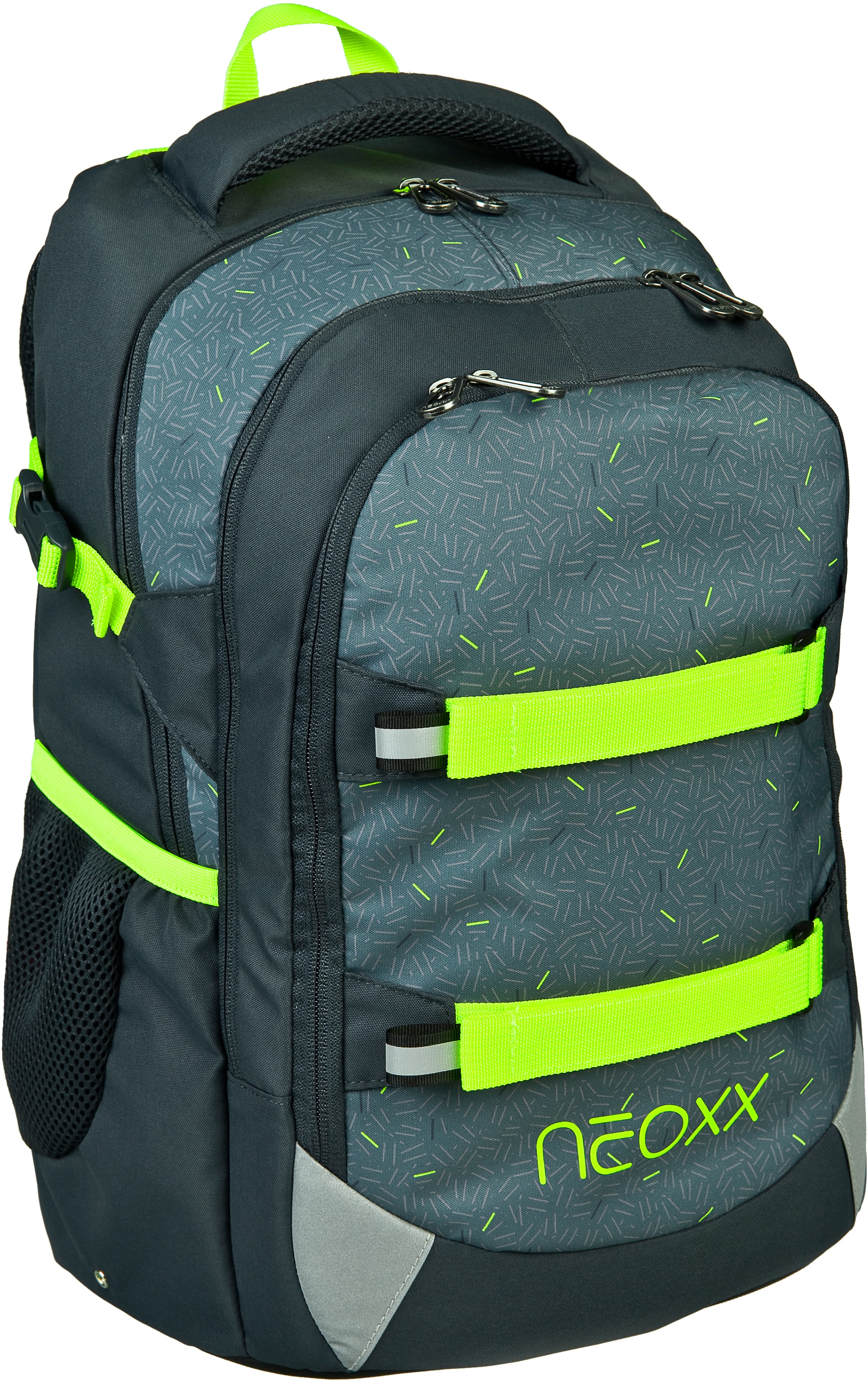 Image of neoxx Schulrucksack »Active, Boom«, reflektierende Details, aus recycelten PET Flaschen bei Ackermann Versand Schweiz