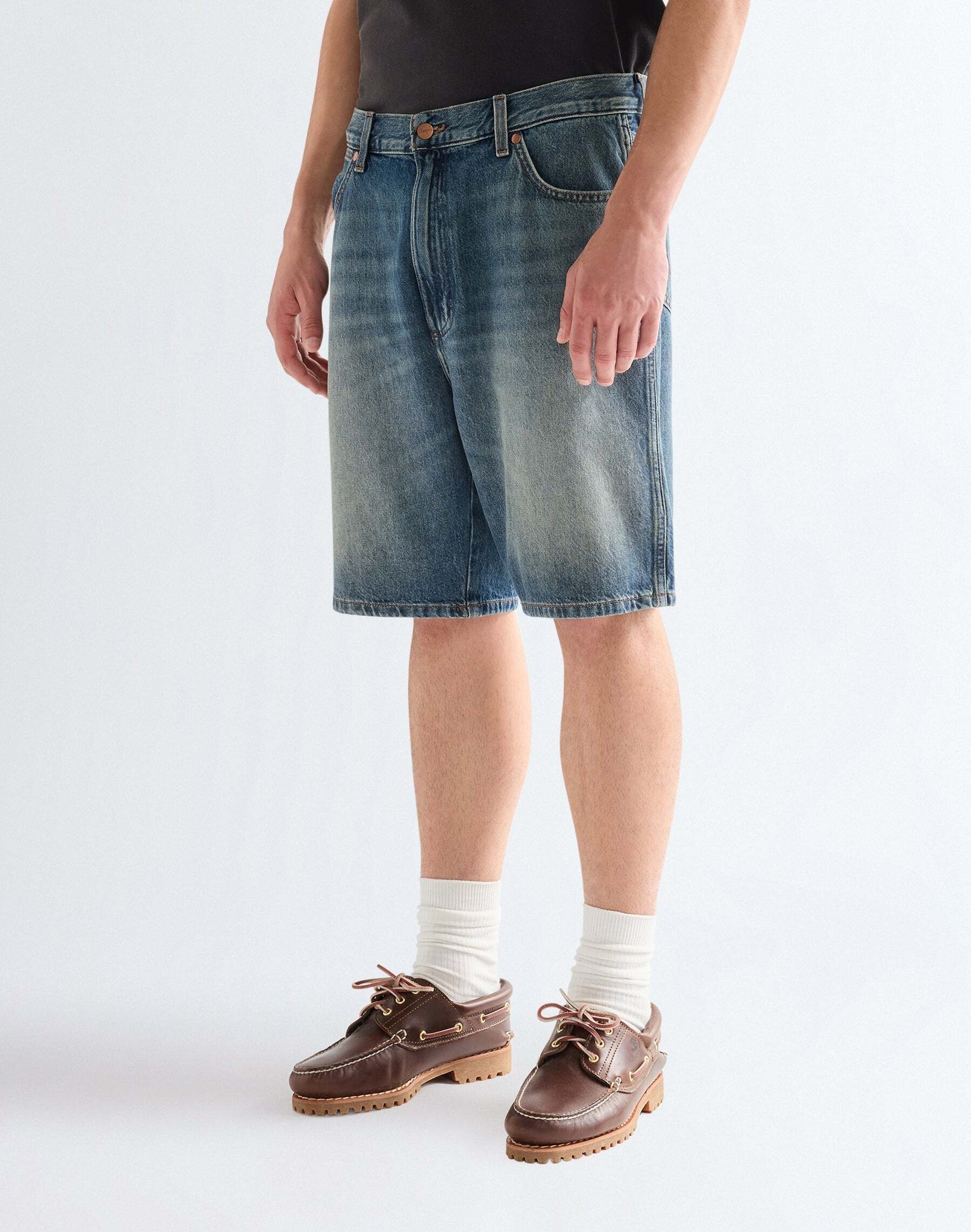 Wrangler Regular-fit-Jeans »WRANGLER Jeansshorts Cowboy«