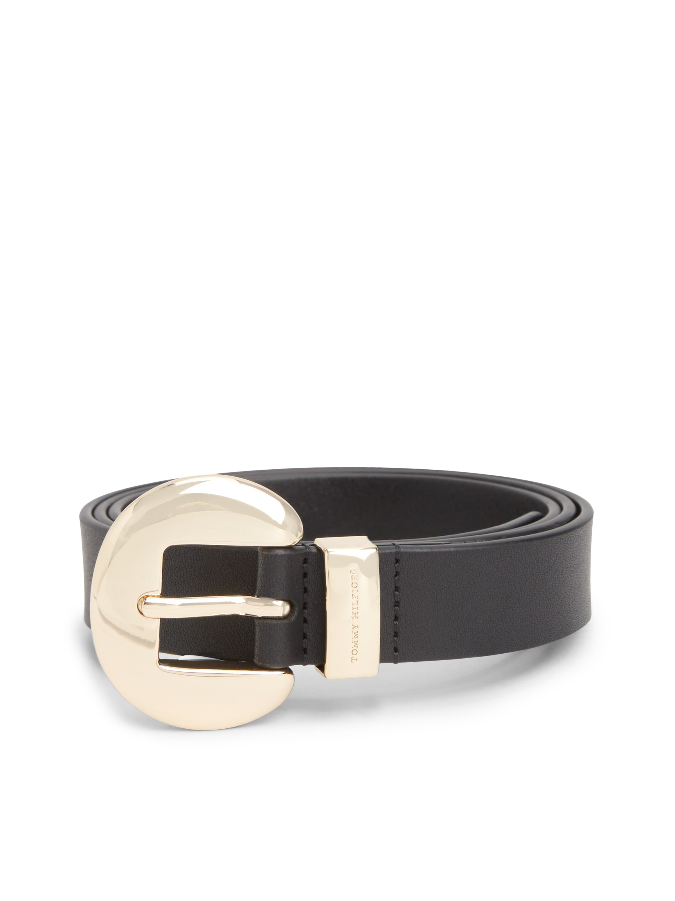 Image of Tommy Hilfiger Ledergürtel "OVAL 2.5 cm breit" Grössenverstellbar durch Schnalle