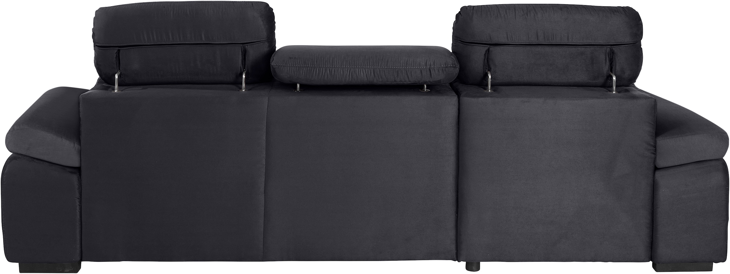 COTTA Ecksofa »Lola L-Form mit Kopfteilfunktion & Hocker« wahlweise mit Bettfunktion, Bettkasten & Armteilverstellung