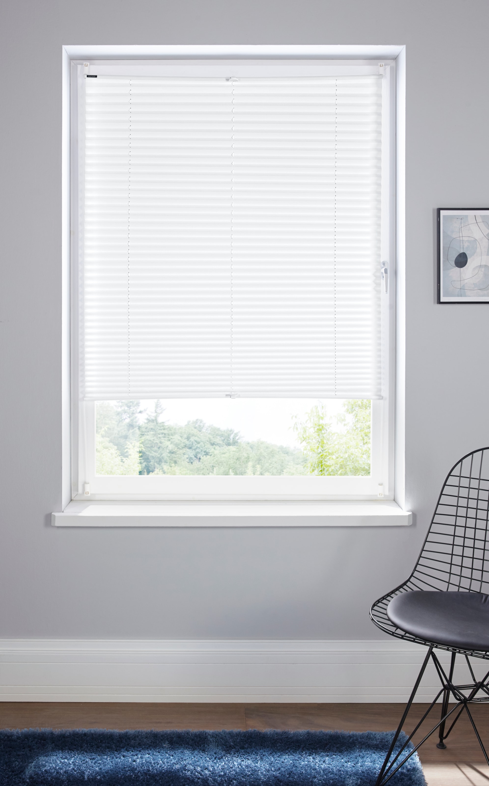 Image of Bruno Banani Plissee "Lagos" Lichtschutz ohne Bohren verspannt Fixmass, Bestseller mit über 500 4,5-Sterne-Bewertungen, Klemmträger