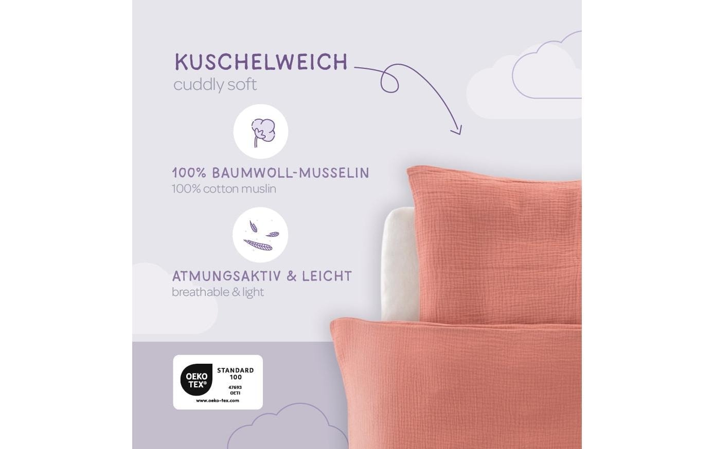 Träumeland Kinderbettwäsche »100/135 + 40/60 cm«