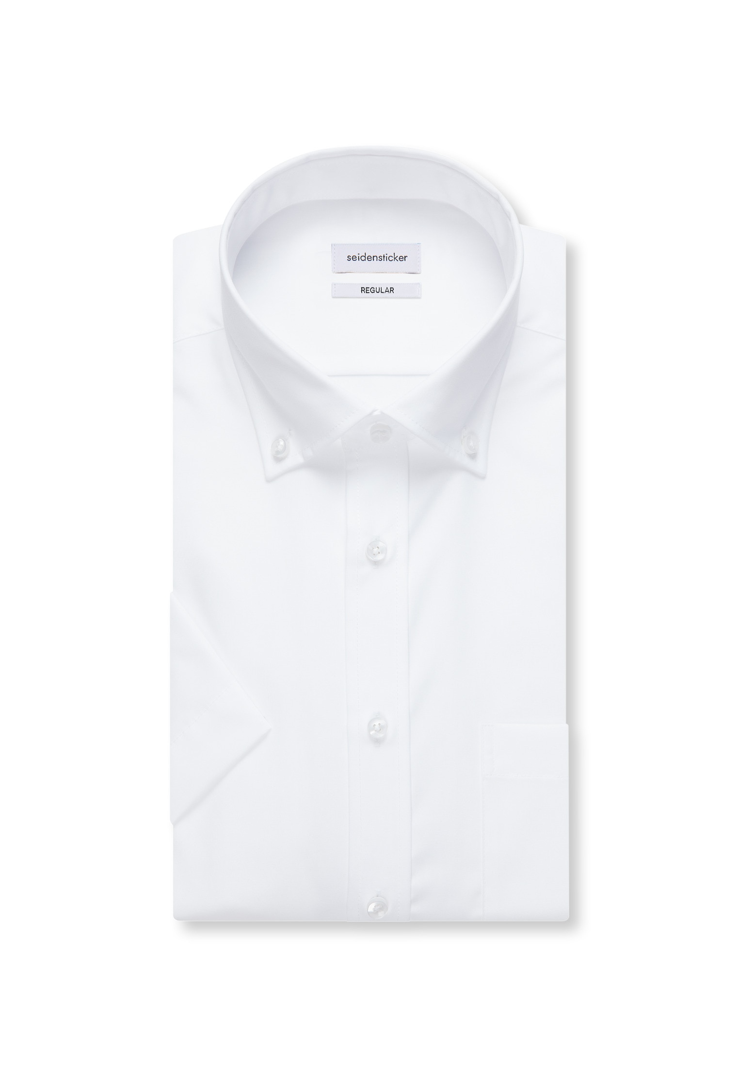 seidensticker Chemise d'affaires »Schwarze Rose«, Regular 1/2 Button-Down-Kragen Uni
