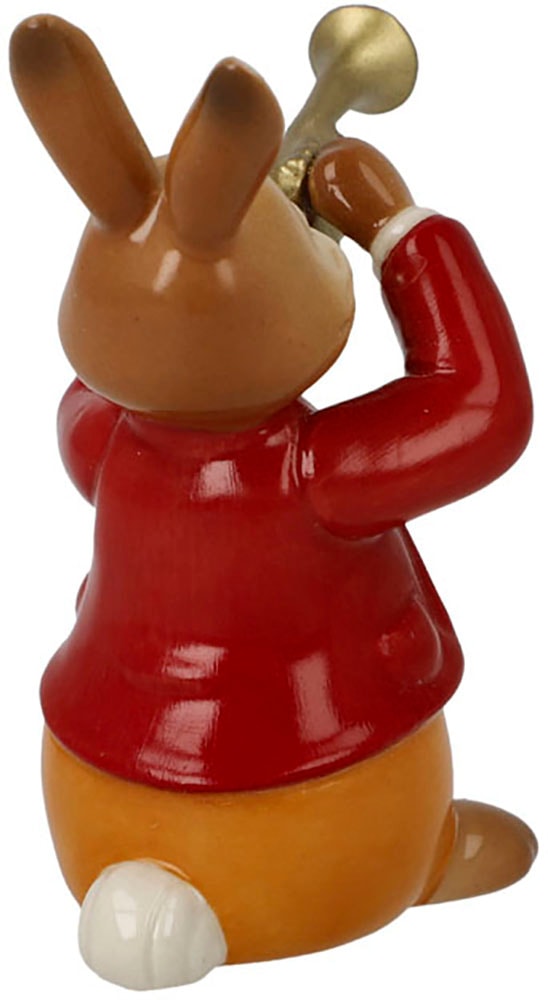 Goebel Lapin de Pâques »Figur Hase - Eifriger Trompeter« Figurine de Pâques, décoration, Pâques, décoration de Pâques