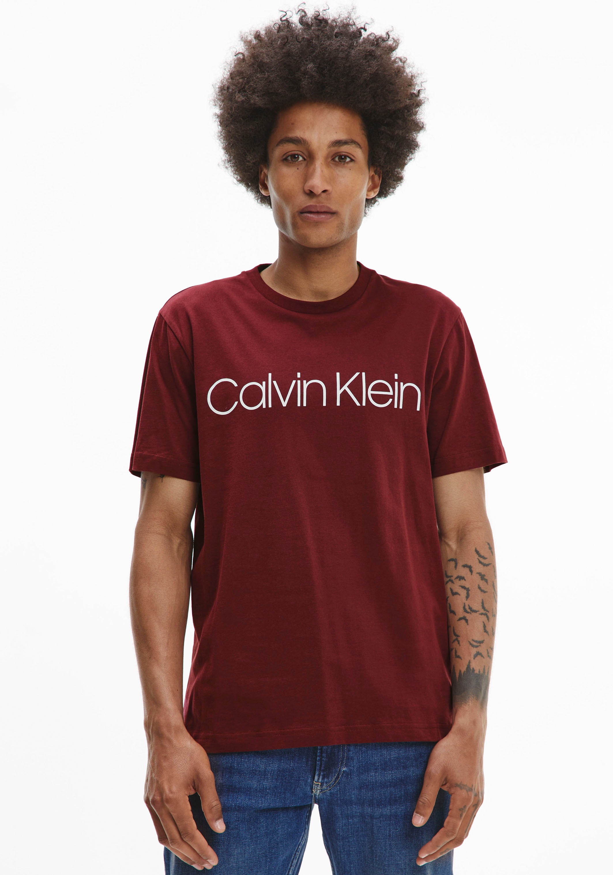 Image of Calvin Klein T-Shirt »COTTON FRONT LOGO T-SHIRT« bei Ackermann Versand Schweiz
