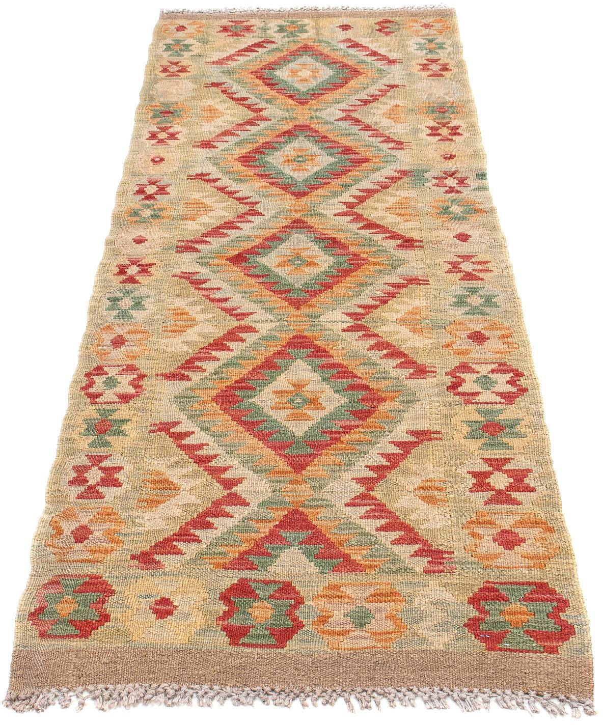 Image of morgenland Läufer »Kelim Maimene Medaillon 287 x 83 cm«, rechteckig, 0,5 mm Höhe, Wendeteppich bei Ackermann Versand Schweiz