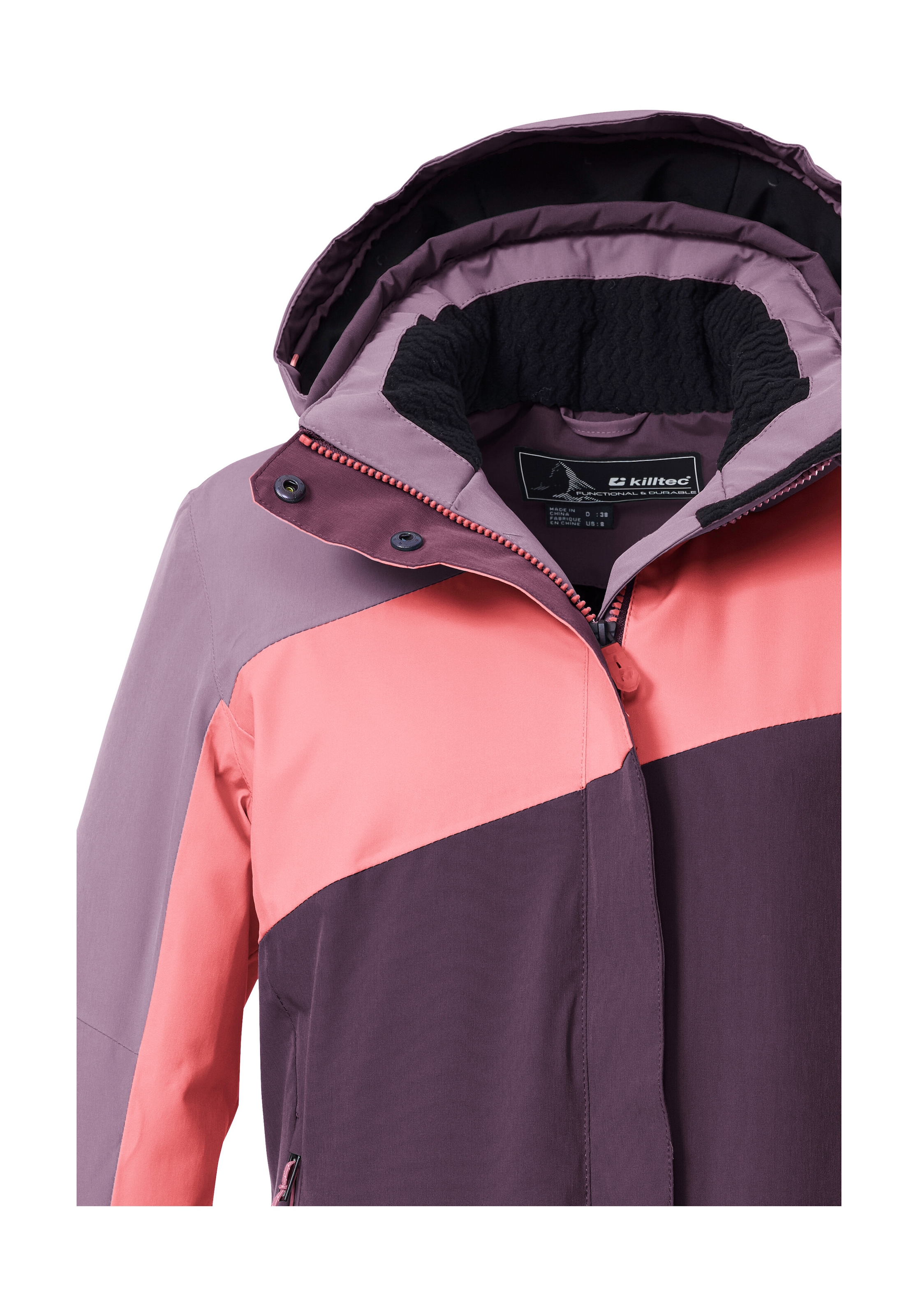 Killtec Skijacke »KSW 26 WMN SKI JCKT« Wind- und wasserdichte Skijacke, atmungsaktiv, viele Taschen