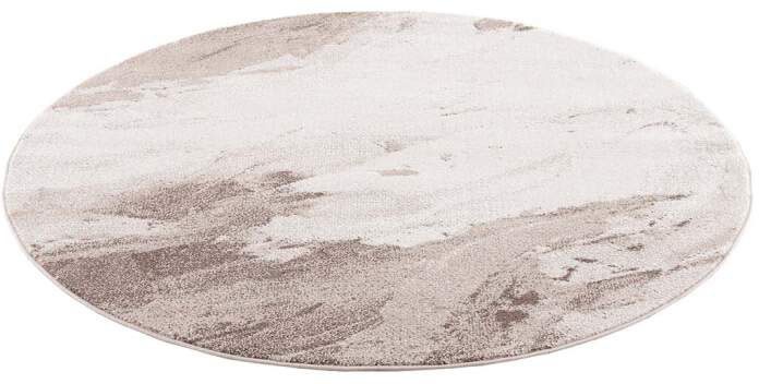 Image of Carpet City Teppich »Moda«, rund, 11 mm Höhe, Kurzflor, Abstrakt, Meliert, Weicher Flor, ideal für Wohnzimmer & Schlafzimmer bei Ackermann Versand Schweiz
