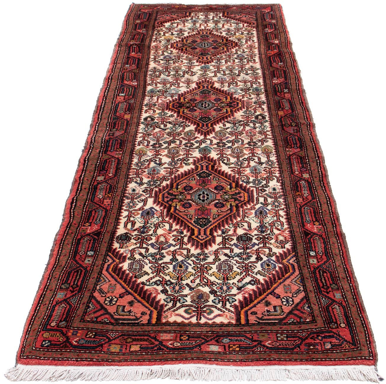 Image of morgenland Hochflor-Läufer »Hamadan Medaillon 278 x 80 cm«, rechteckig, 1 mm Höhe, Handgeknüpft bei Ackermann Versand Schweiz