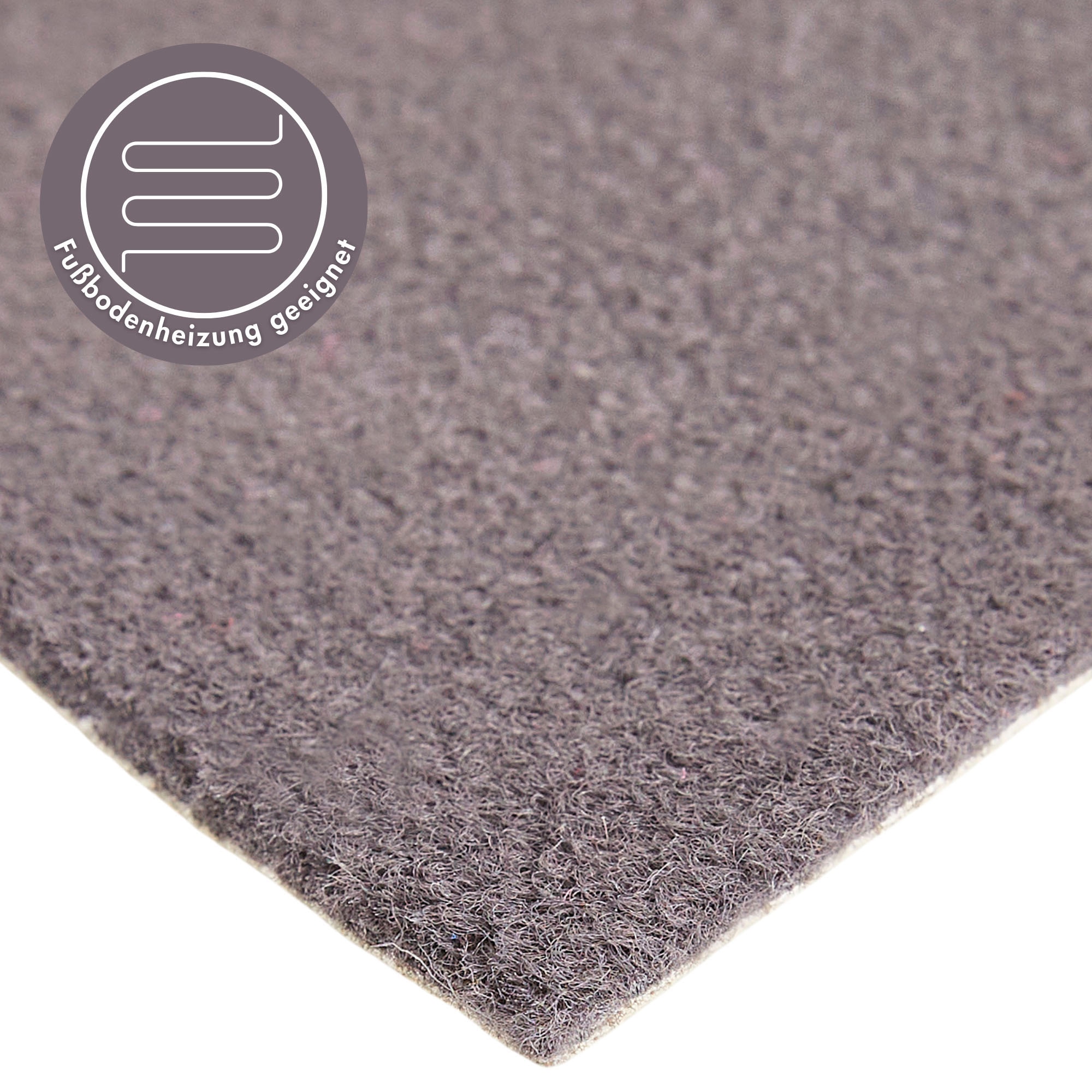 Andiamo Teppichboden »Sina, Velours, Made in Belgium«, rechteckig, 6 mm Höhe, Uni Farben, Breite 400 cm, strapazierfähig, pflegeleicht, Wohnzimmer