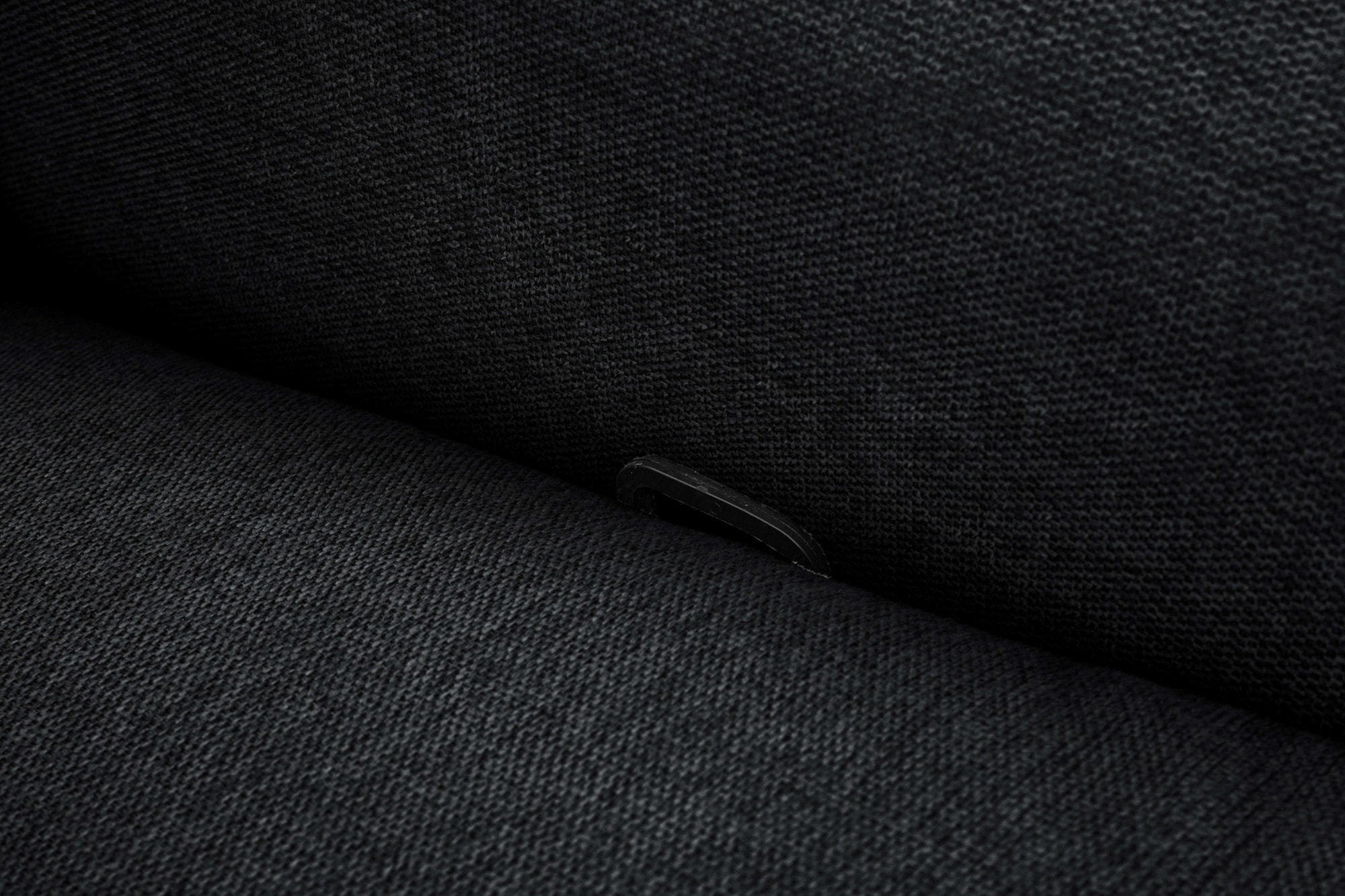 GOODproduct Canapé d'angle »SKAANE Struktur, L-Form, 274 cm, manuelle/elektrische Relaxfunktion,« rundes Design, Kopfteilverstellung, Federkernpolsterung