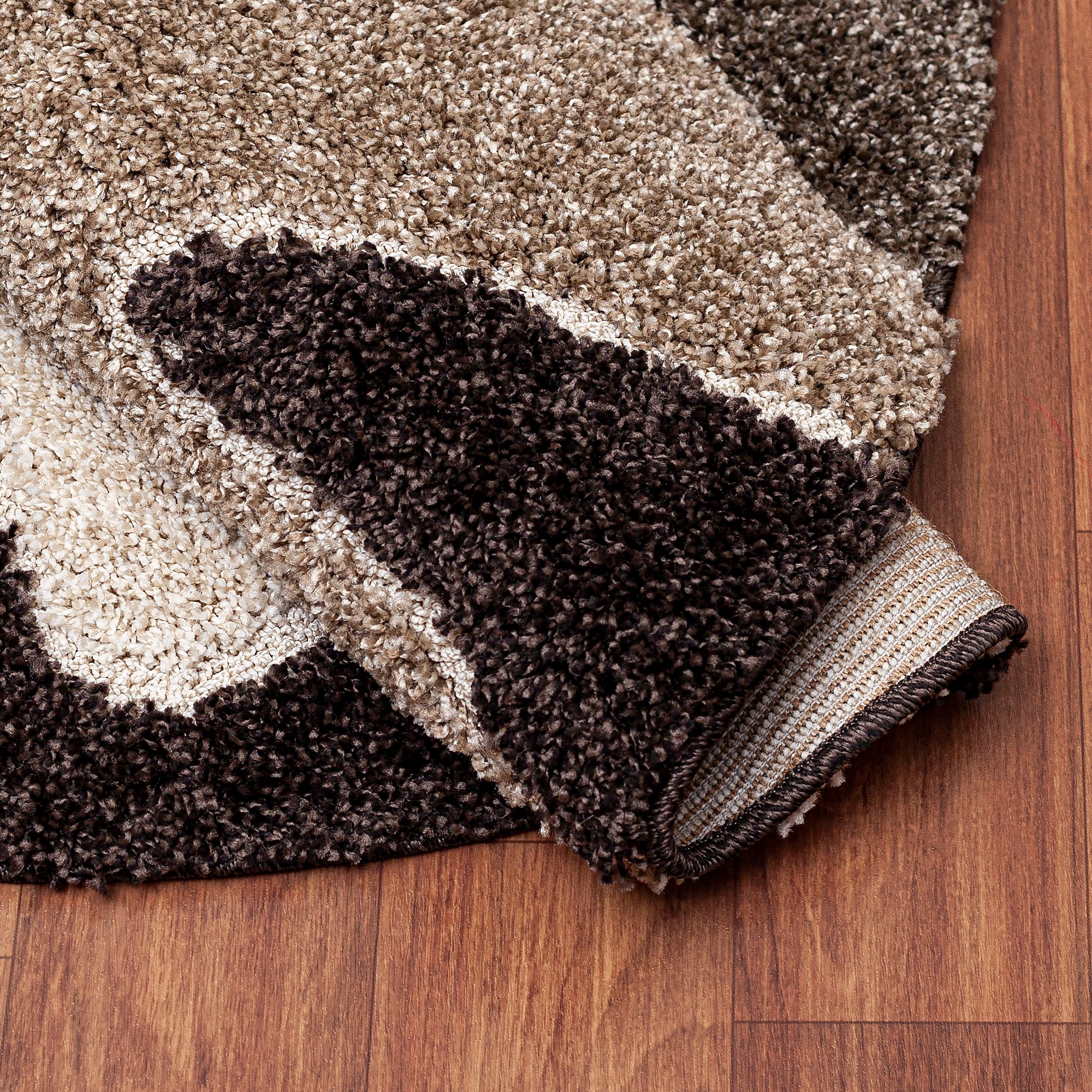 Sanat Hochflor-Teppich »Luxus 3508«, rund, 30 mm Höhe, robuster Langflor, weich, Wohnzimmer, Schlafzimmer