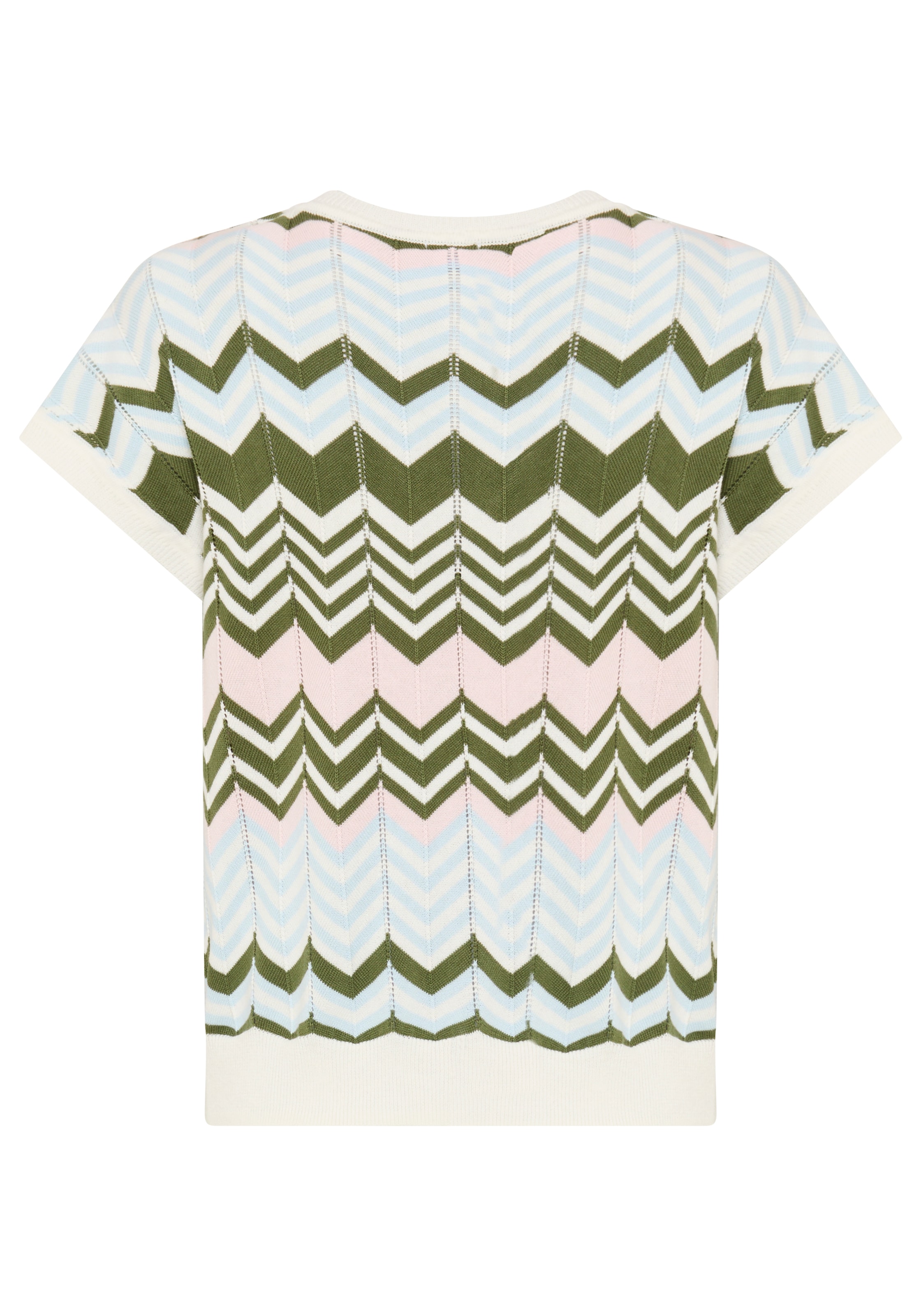 Laura Scott Pull en tricot leichter Übergangspullover mit modernem Desgin und lässigem Schnitt