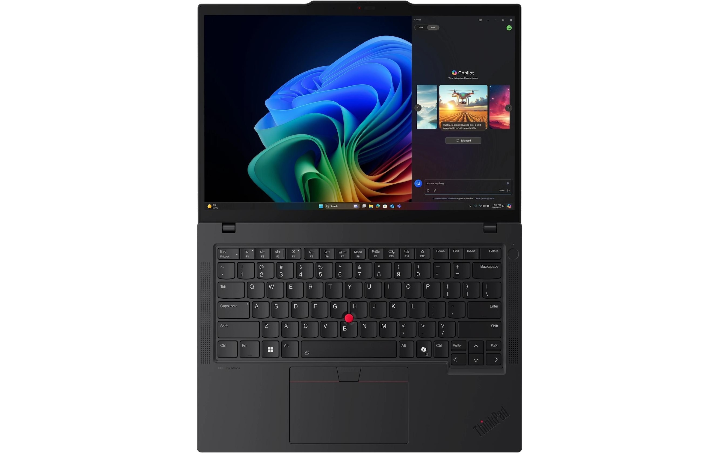 Lenovo Ordinateur portable »ThinkPad T14 Gen 6 (AMD) Copilot+ PC« / 14 ″ AMD Ryzen™ AI 7 1.000 GB SSD