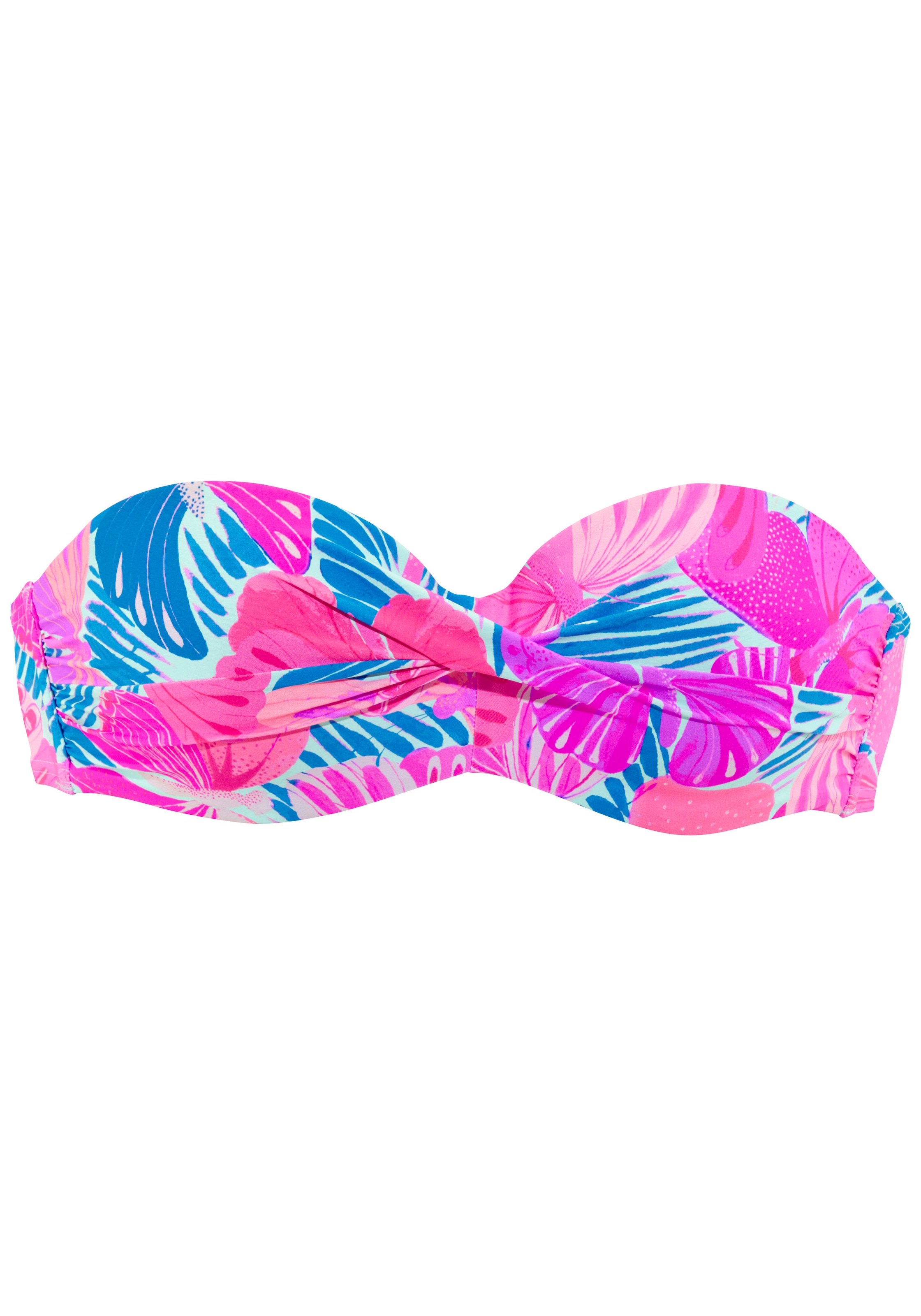 Sunseeker Top bikini bandeau à armatures mit Schmetterling-Design
