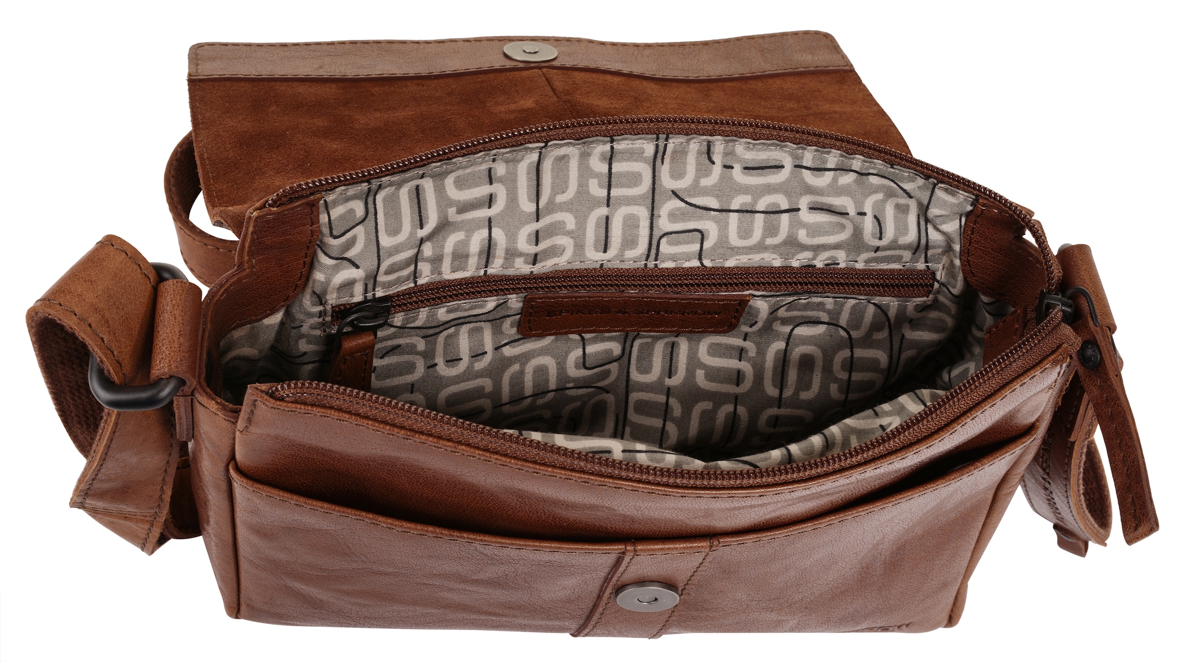 Spikes & Sparrow Umhängetasche »CROSS BODY« echt Leder