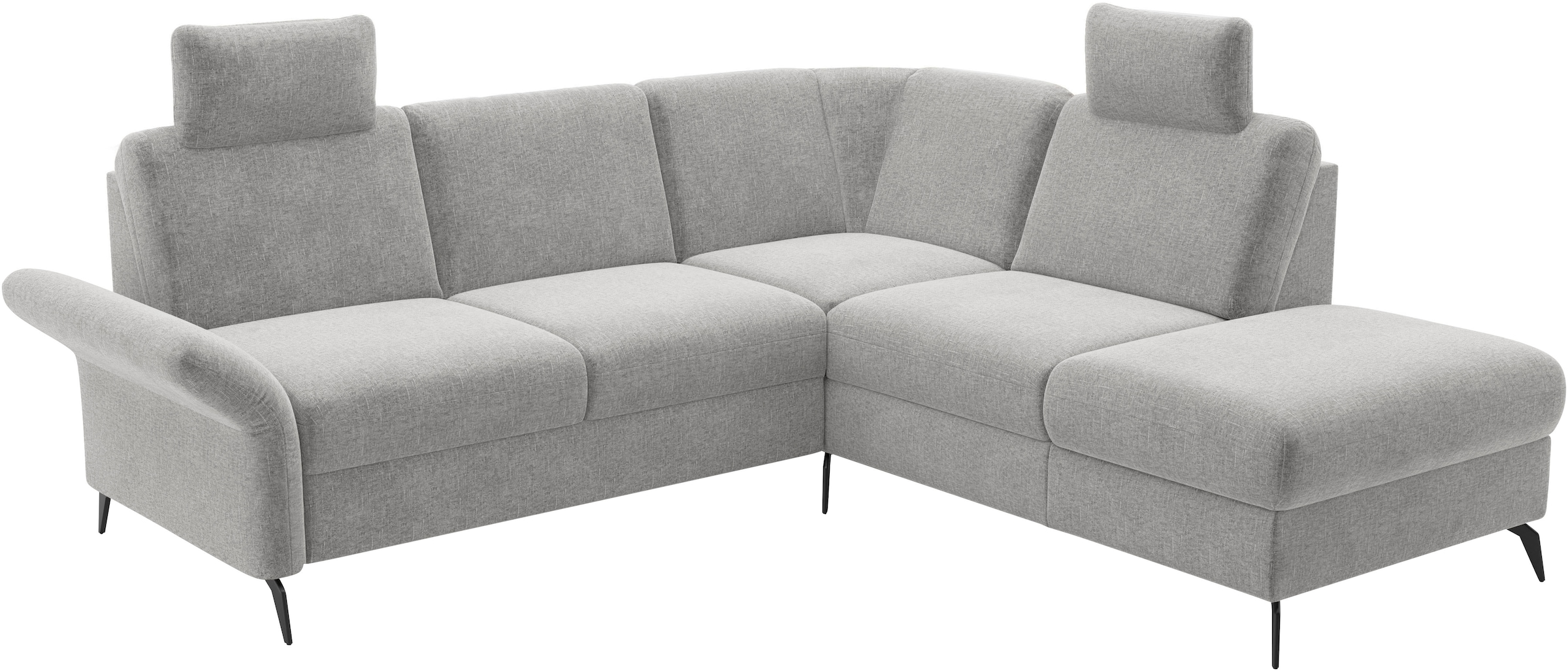 Home affaire Ecksofa »Rochelle«, wahlweise mit Bettfunktion, Bettkasten und Armteilverstellung