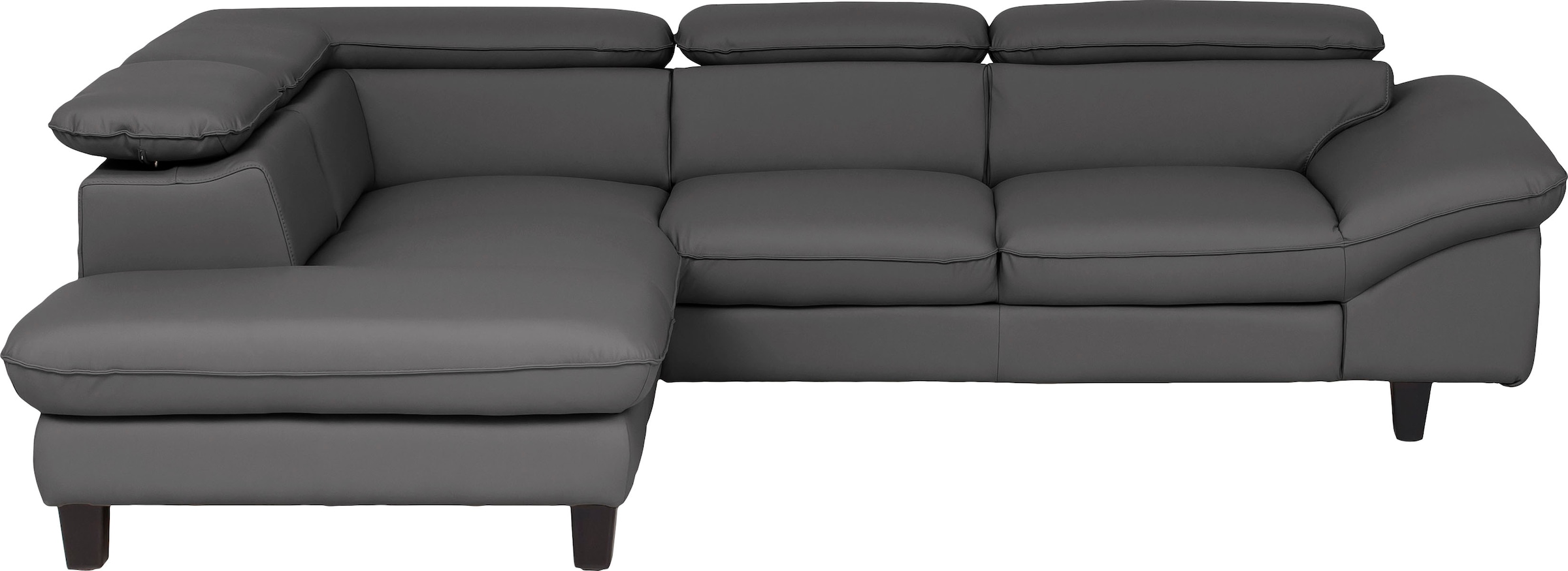 Home affaire Ecksofa »Pilot L-Form«, mit Kopfteilverstellung, wahlweise mit Bettfunktion & Bettkasten