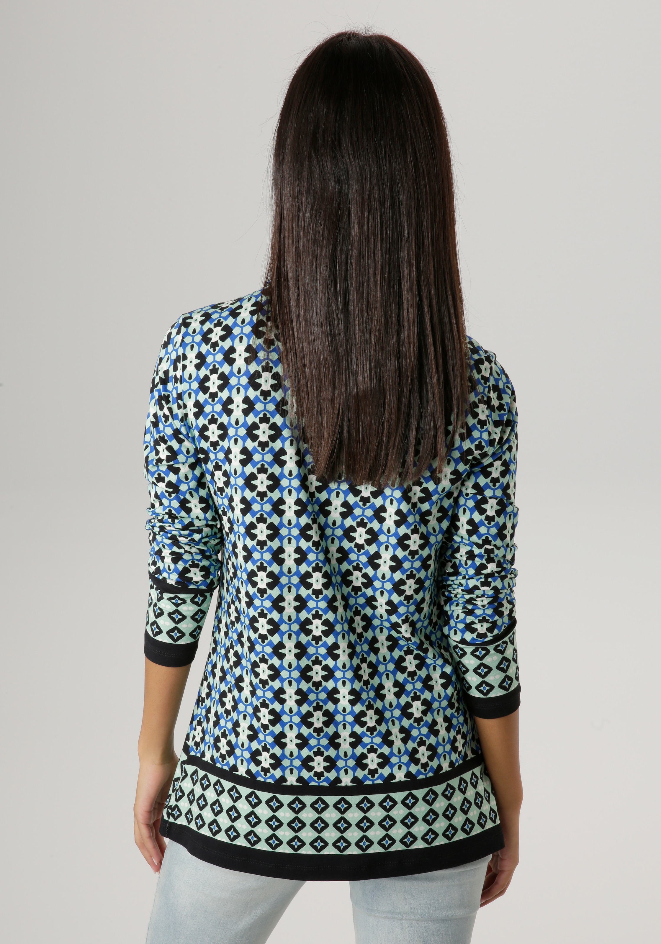 SELECTED ♕ in KOLLEKTION - versandkostenfrei Aniston kaufen Hemdbluse, NEUE Jerseyqualität elastischer