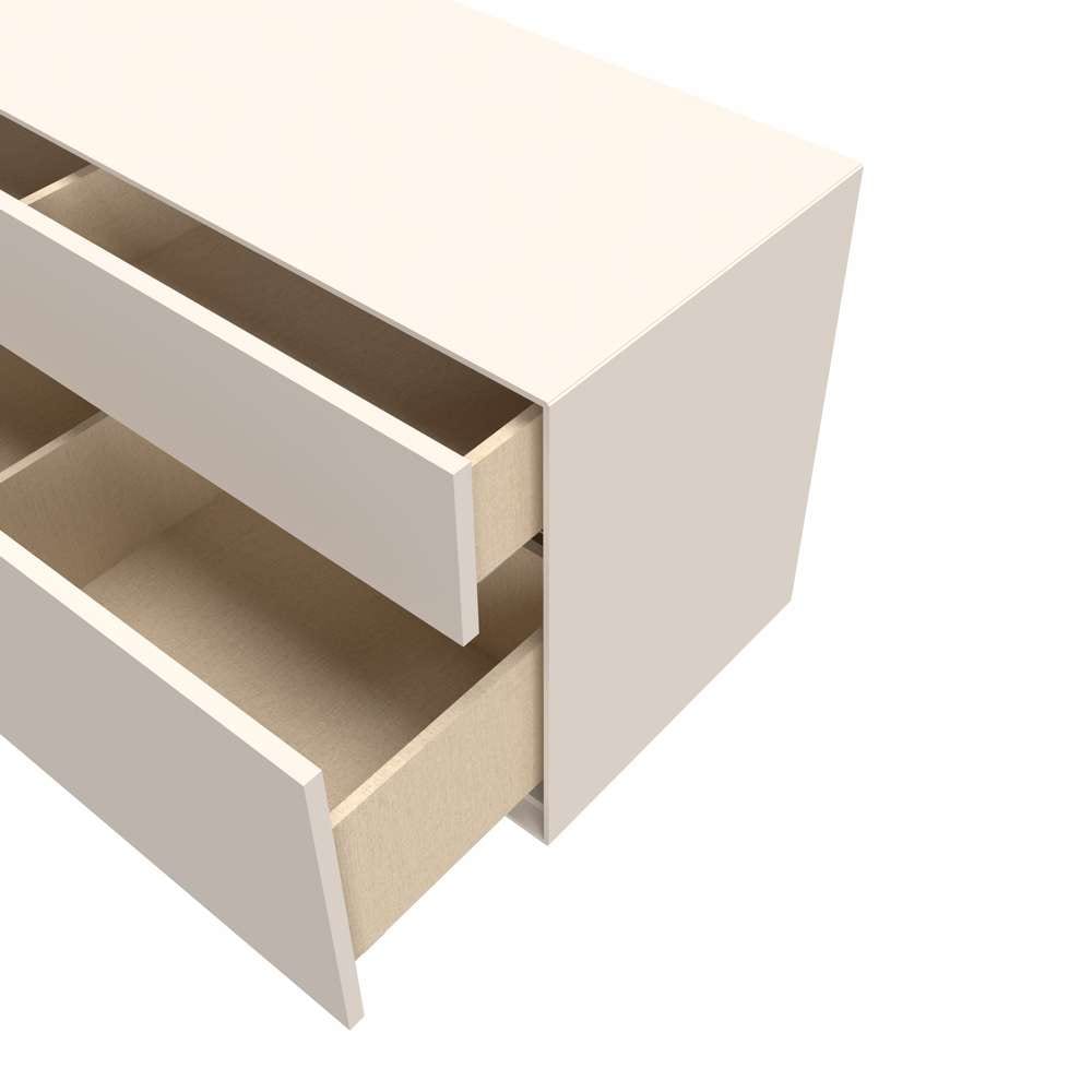 LeGer Home by Lena Gercke Table basse »Essentials, TV-Board, TV-Kommode, TV-Schrank,  TV-Möbel« 2 cuis tlg. Breite: 222 cm, UV lackiert, Push-to-open-Funktion