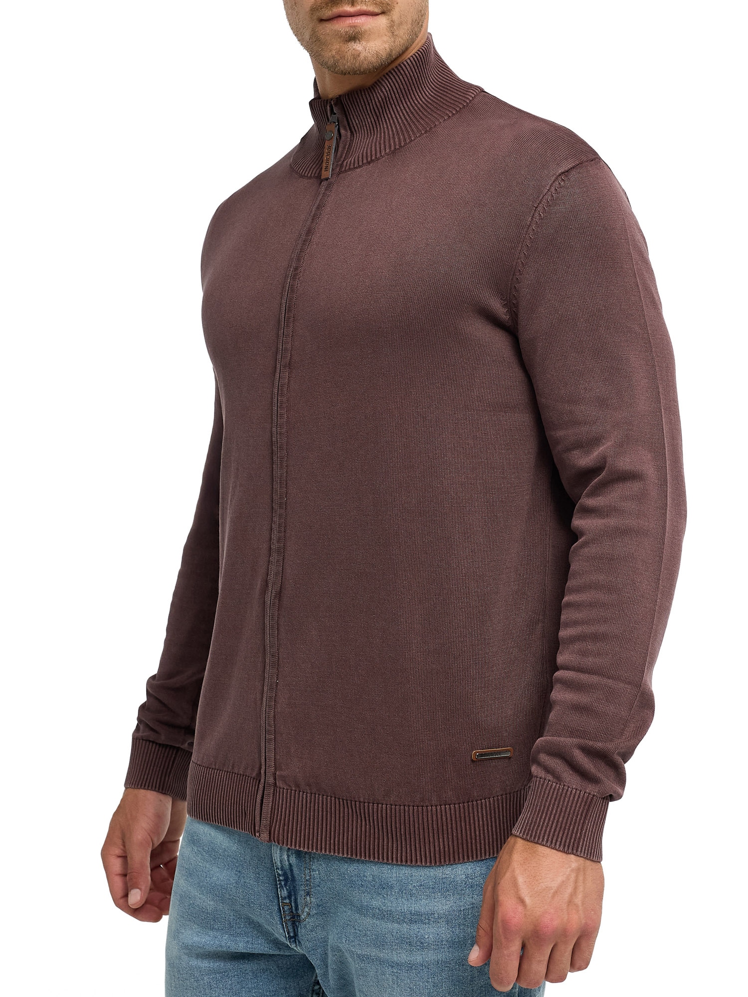 Indicode Veste en tricot »INArkmill cardigan« coton, coupe régulière