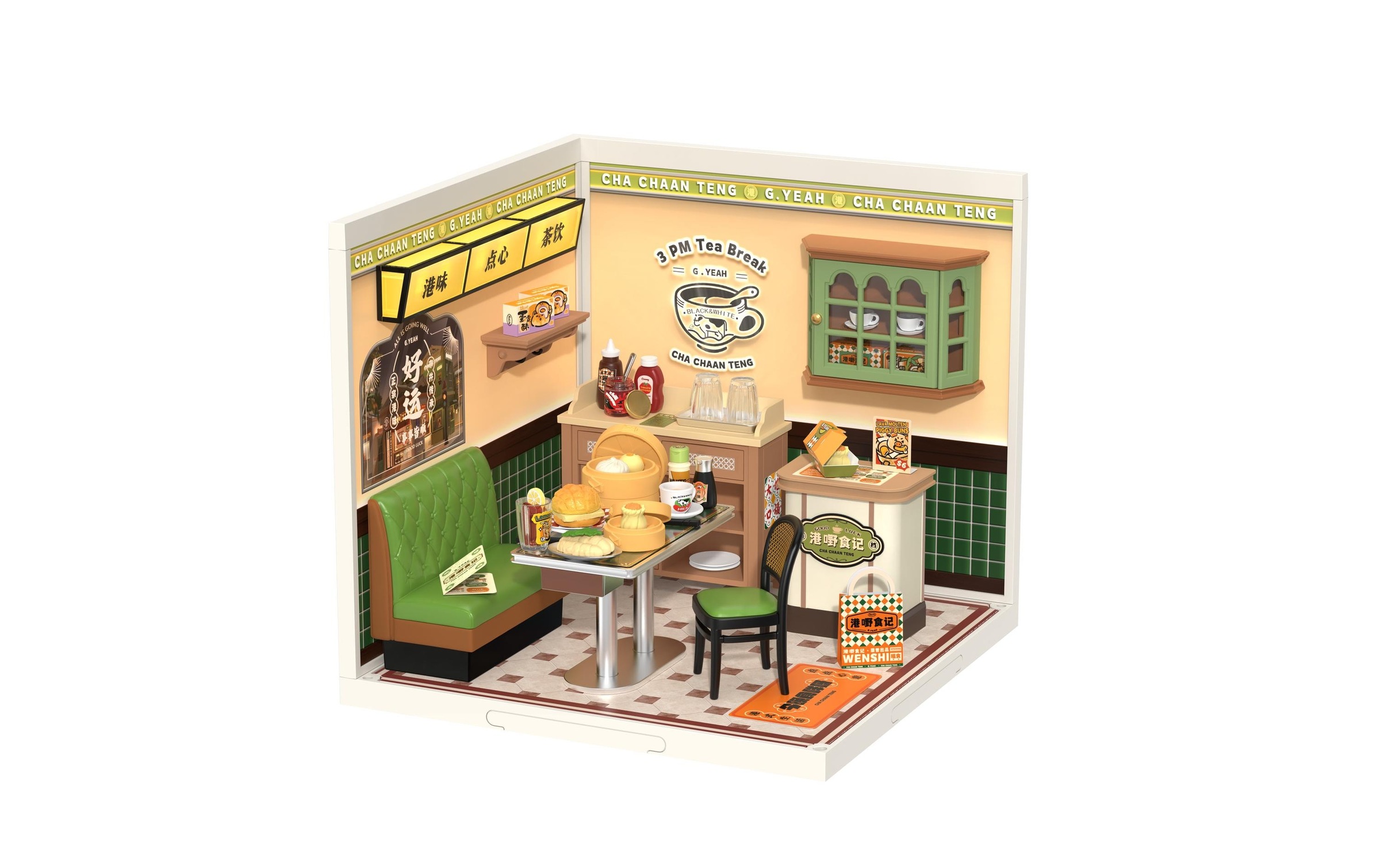   Kit de modèles réduits »RoboTime Hong Kong Bites Cafe«